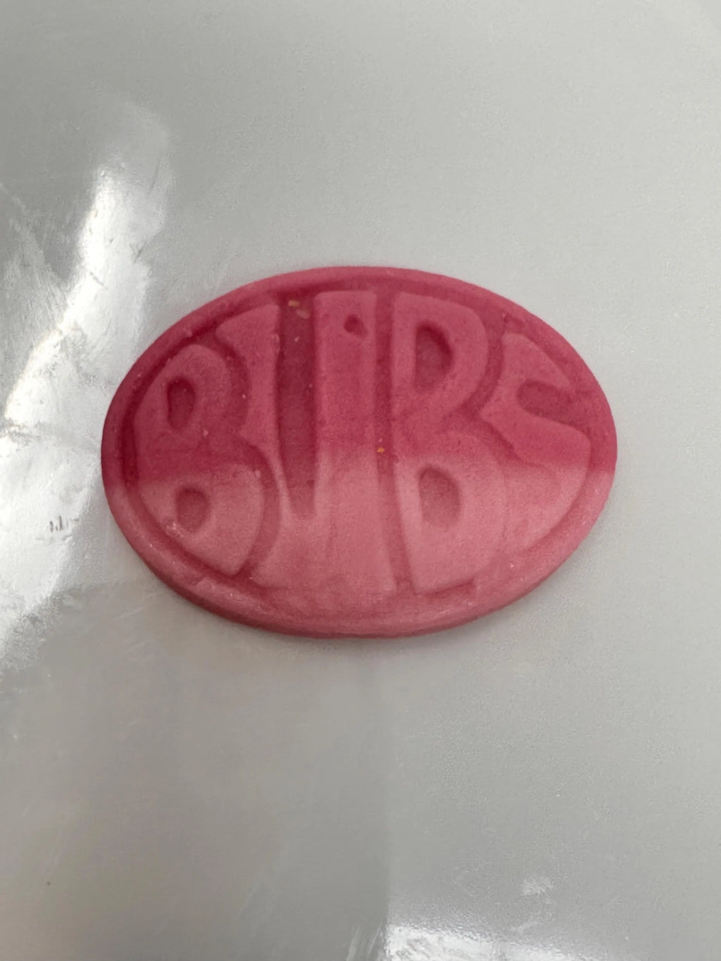 Bubs Strawberry Pomegranate Foam Gummy Ovals, Vegan