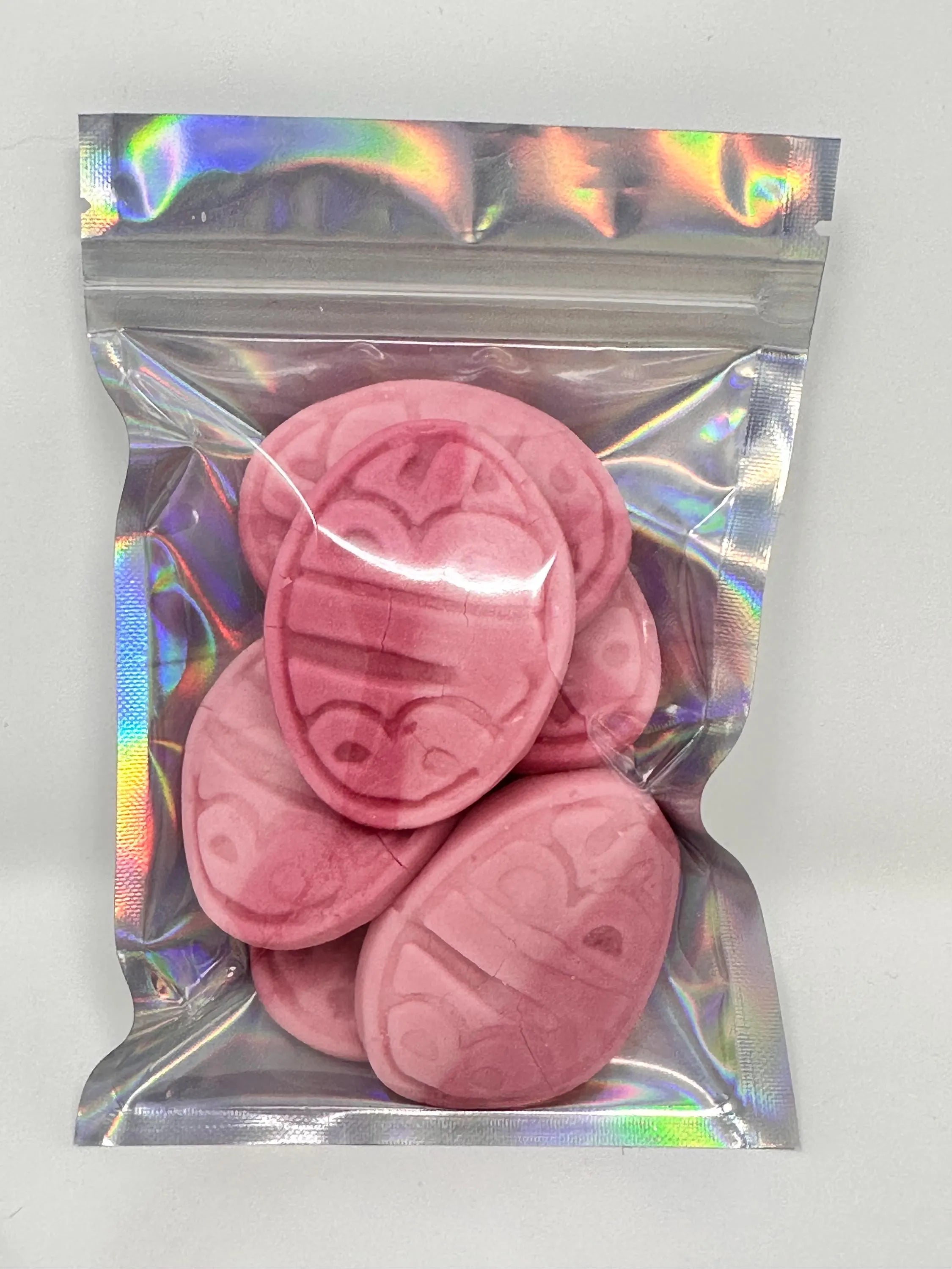 Bubs Strawberry Pomegranate Foam Gummy Ovals, Vegan