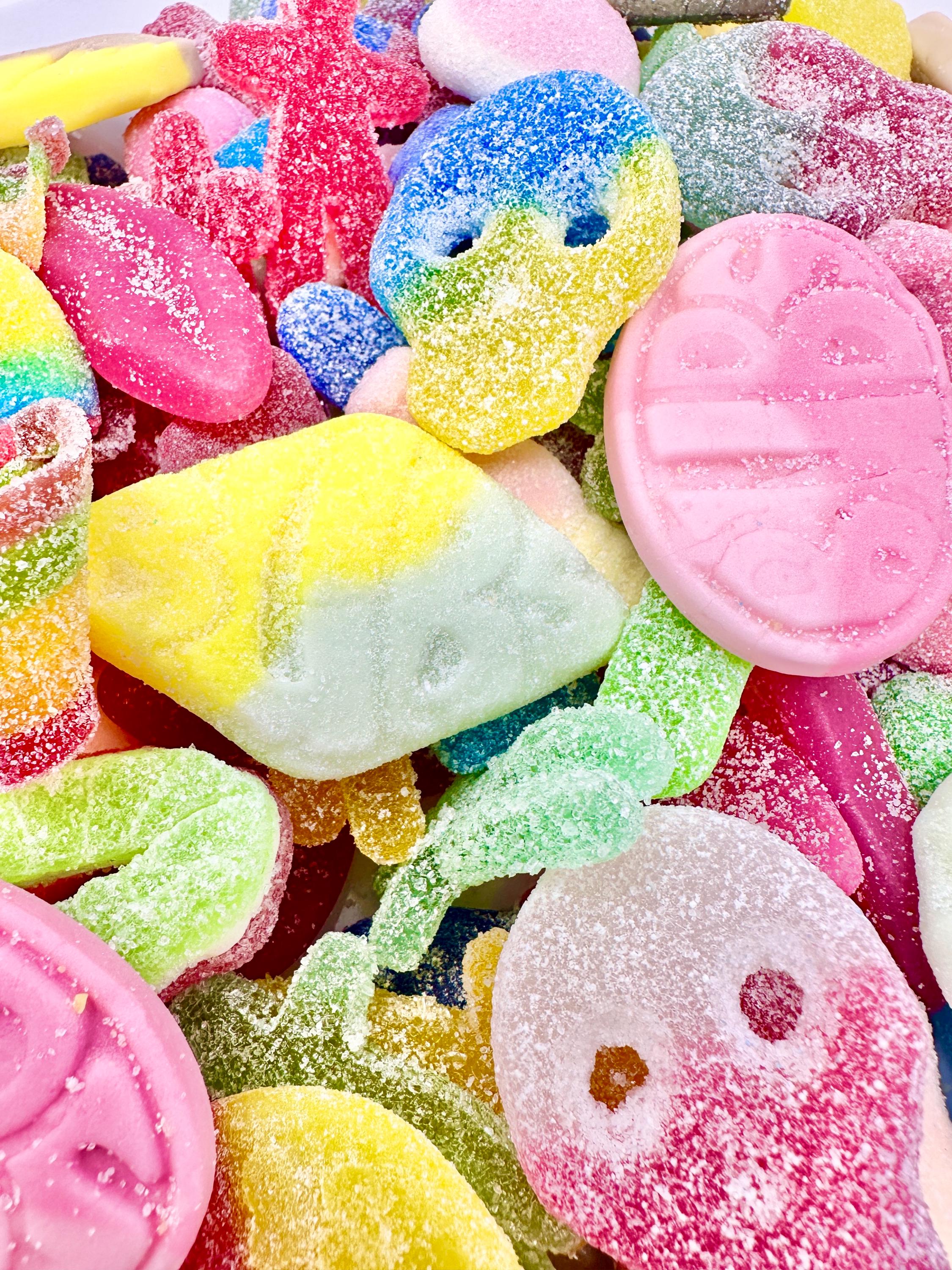 Want it ALL! Collection of Sweet & Sour Gummies Including Bubs and Skullys