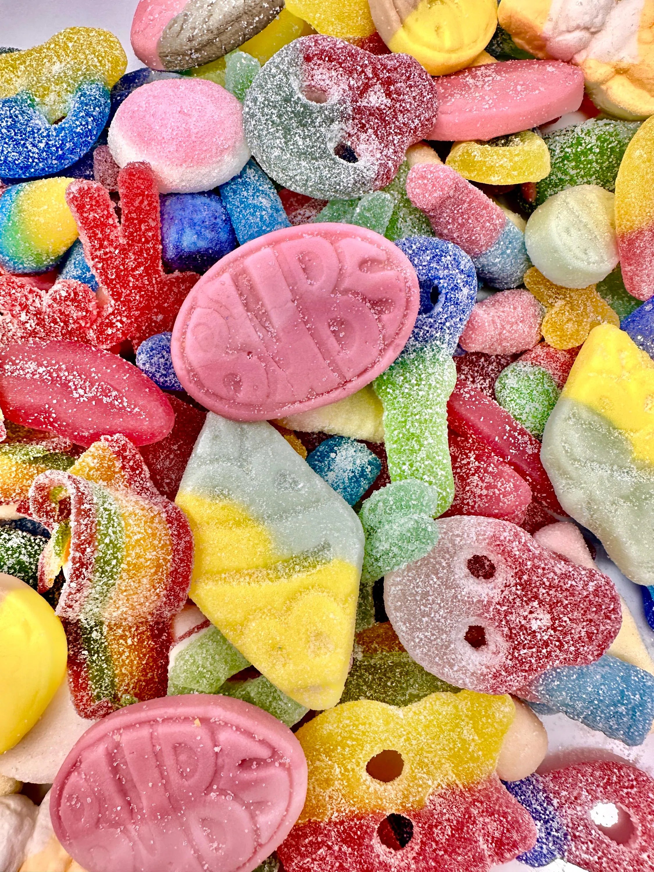 Want it ALL! Collection of Sweet & Sour Gummies Including Bubs and Skullys