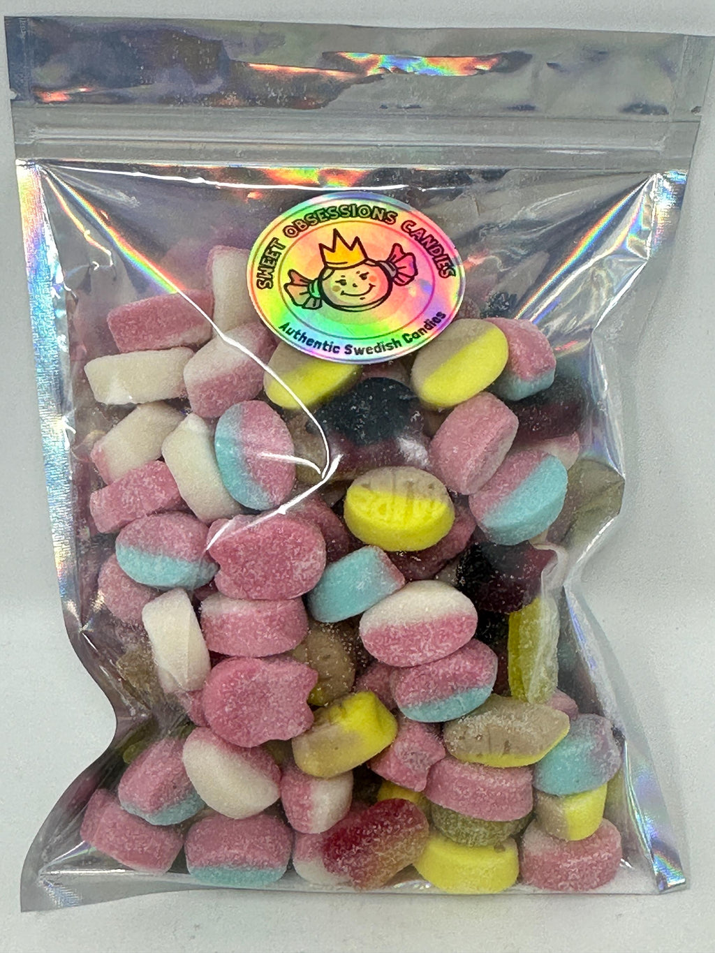 BUBS Mini Mix Candy – Banana Toffee, Sour Skulls, Fruity Ovals, Raspberry Skulls, Blueberry/Raspberry, Strawberry Vanilla, Raspberry/Black Licorice