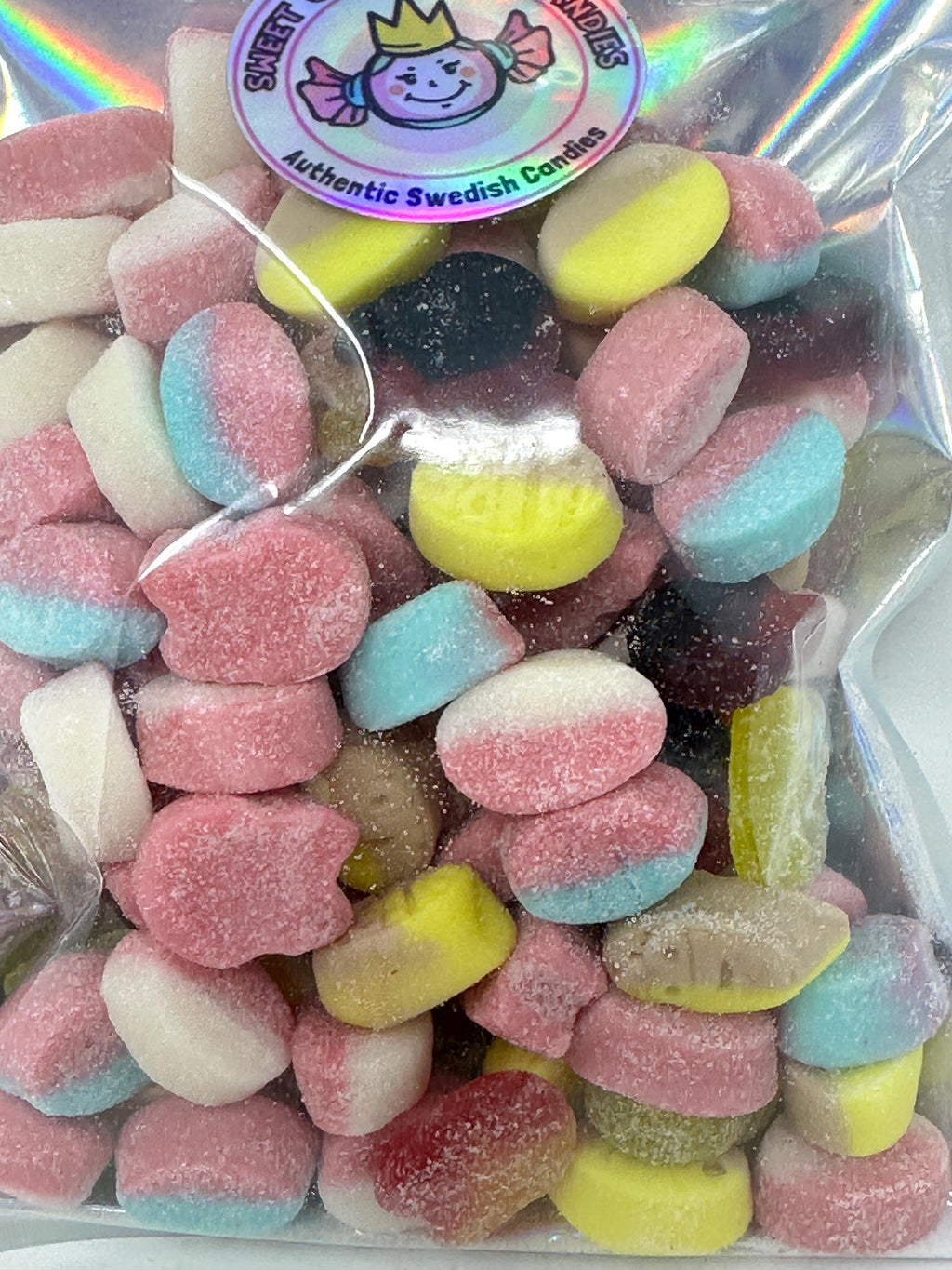 BUBS Mini Mix Candy – Banana Toffee, Sour Skulls, Fruity Ovals, Raspberry Skulls, Blueberry/Raspberry, Strawberry Vanilla, Raspberry/Black Licorice