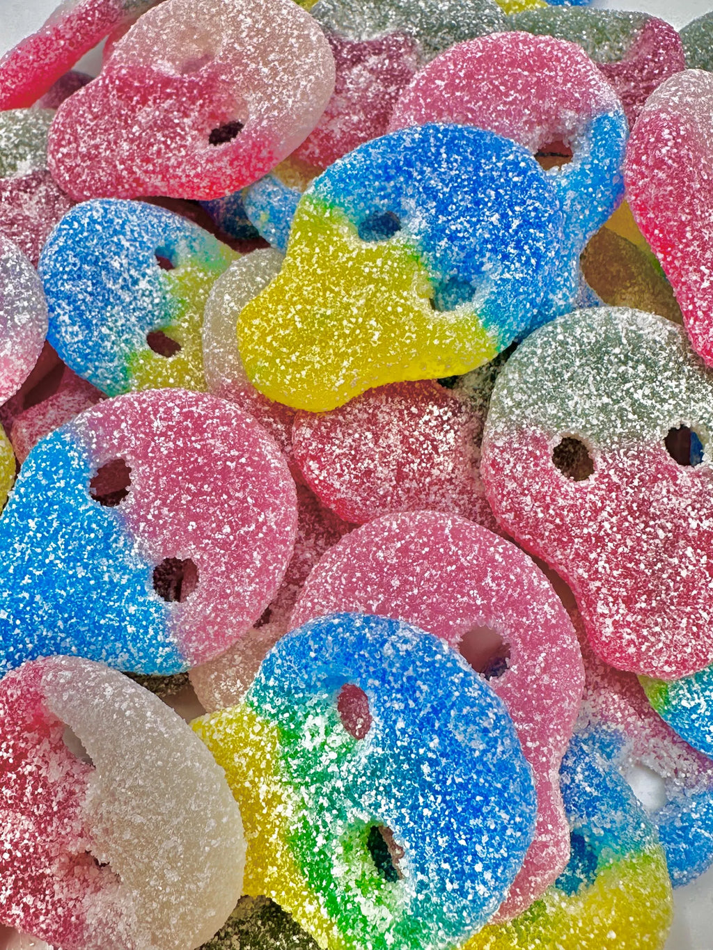 Swedish Sour Skulls Mix - Mix of Sour Sanded Gummies