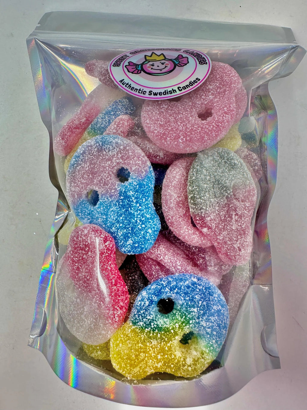 Swedish Sour Skulls Mix - Mix of Sour Sanded Gummies