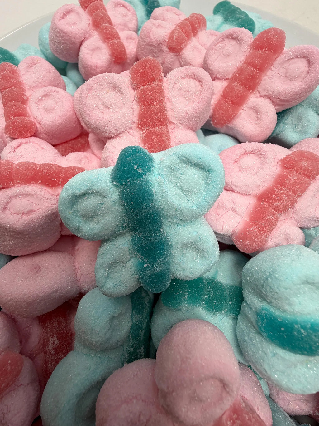 Swedish Butterfly Marshmallows – Soft Strawberry Marshmallows