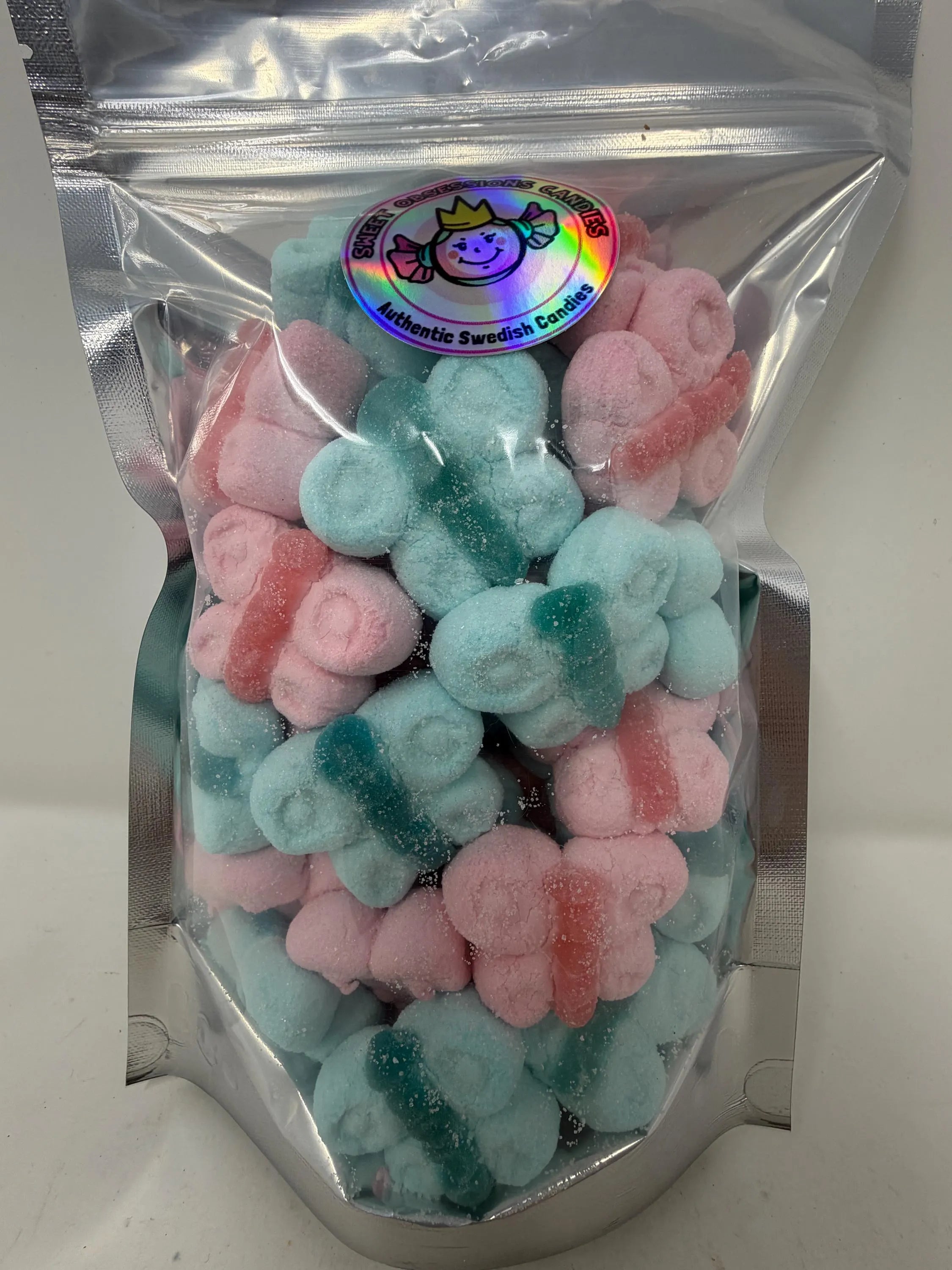 Swedish Butterfly Marshmallows – Soft Strawberry Marshmallows
