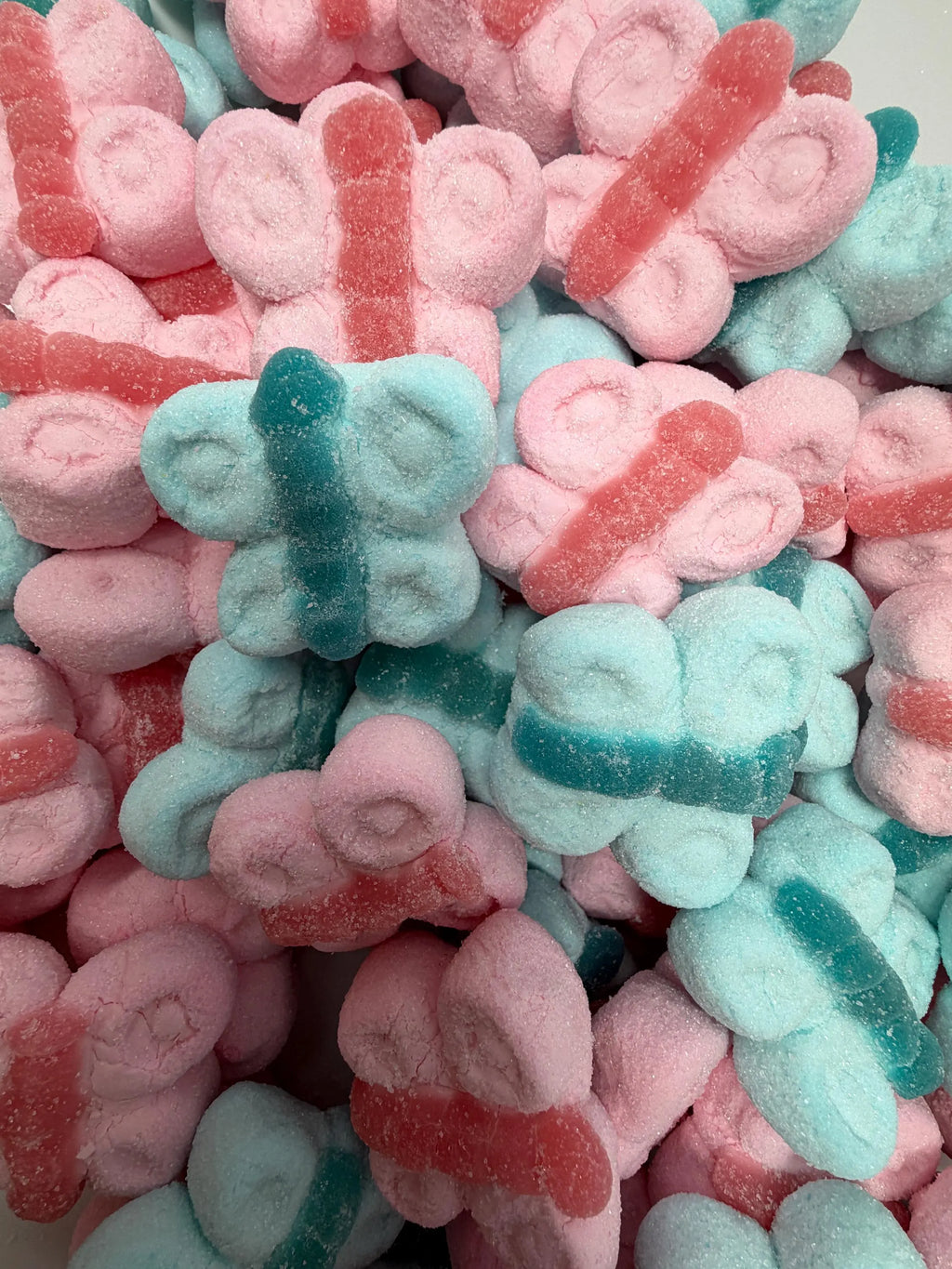 Swedish Butterfly Marshmallows – Soft Strawberry Marshmallows