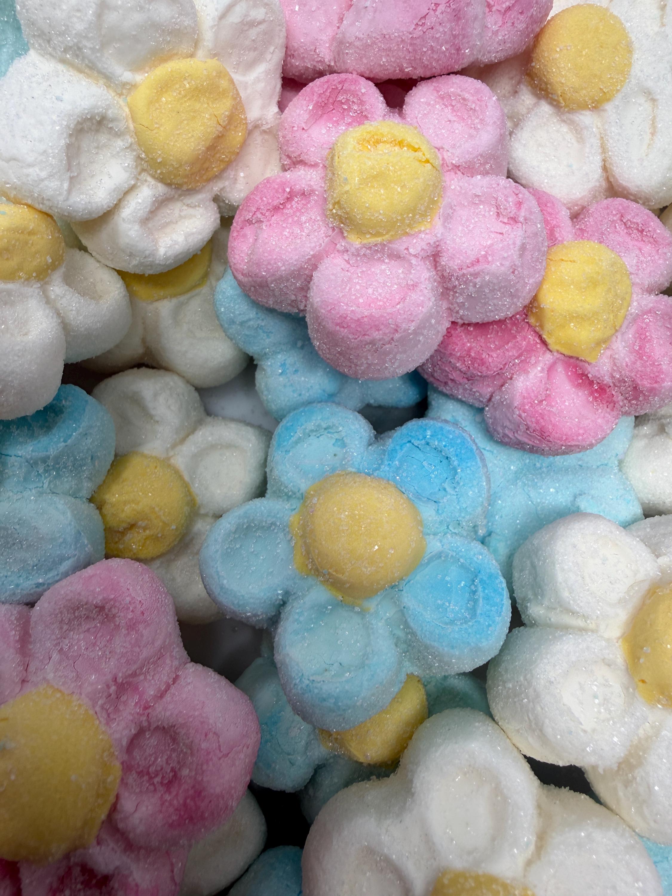 Swedish Marshmallow Flowers – Fluffy Fruity Foam Flowers (Pick n Mix Favorite)