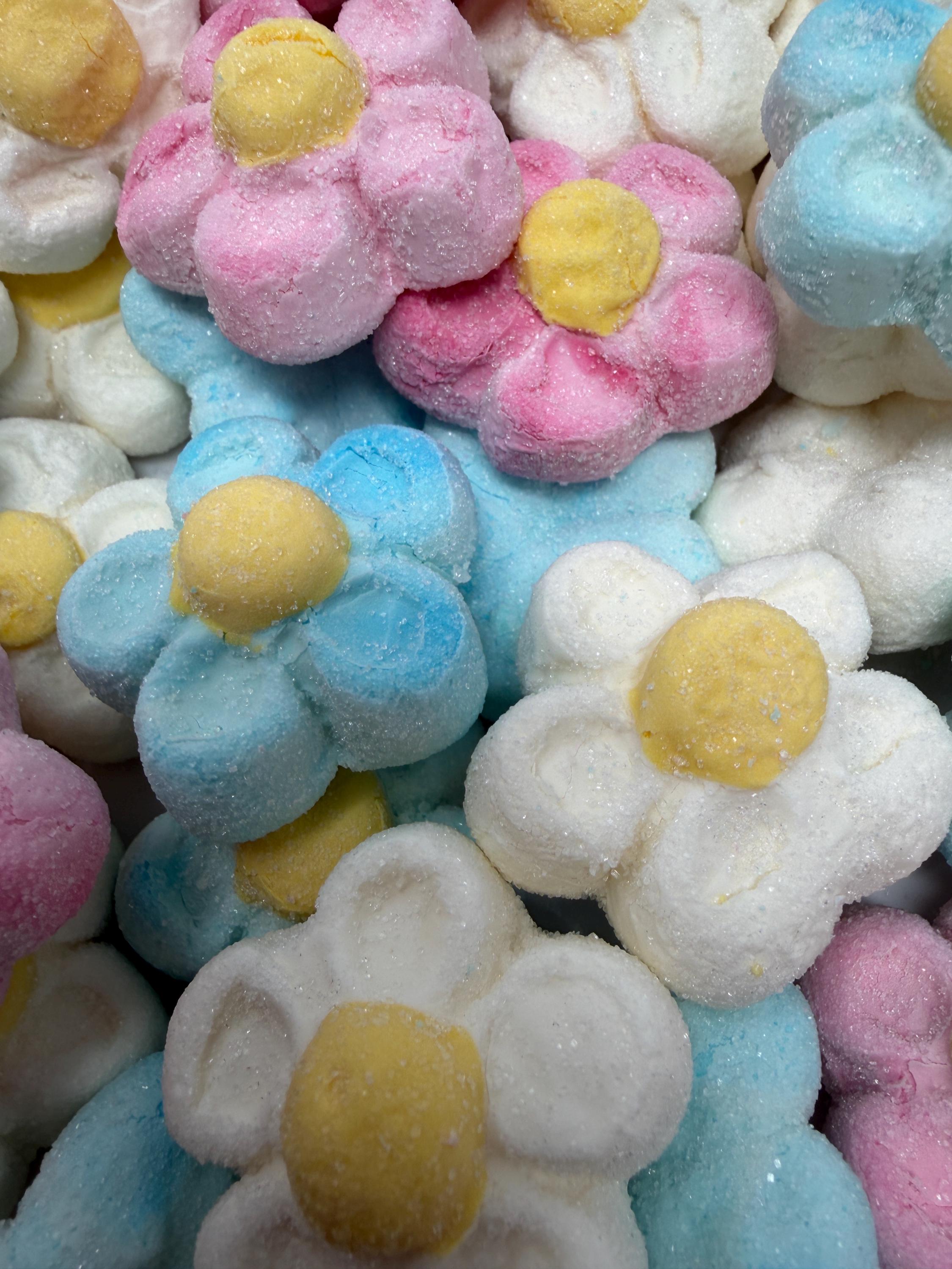 Swedish Marshmallow Flowers – Fluffy Fruity Foam Flowers (Pick n Mix Favorite)
