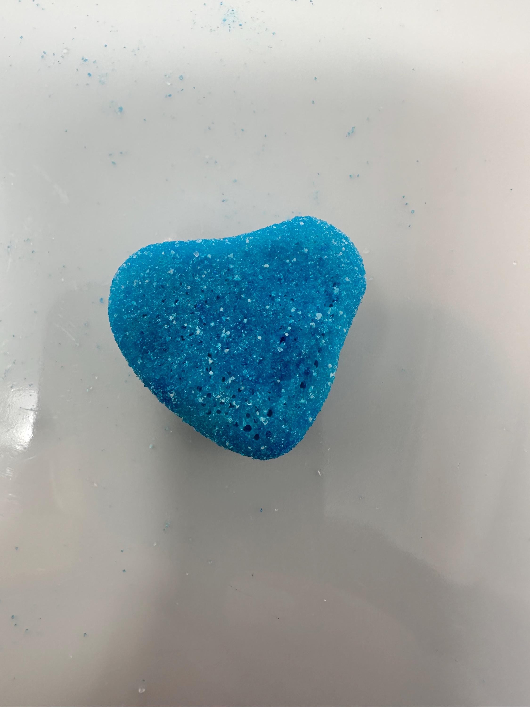 Swedish Blue Raspberry Gummy Hearts: Tart Sugar Candy