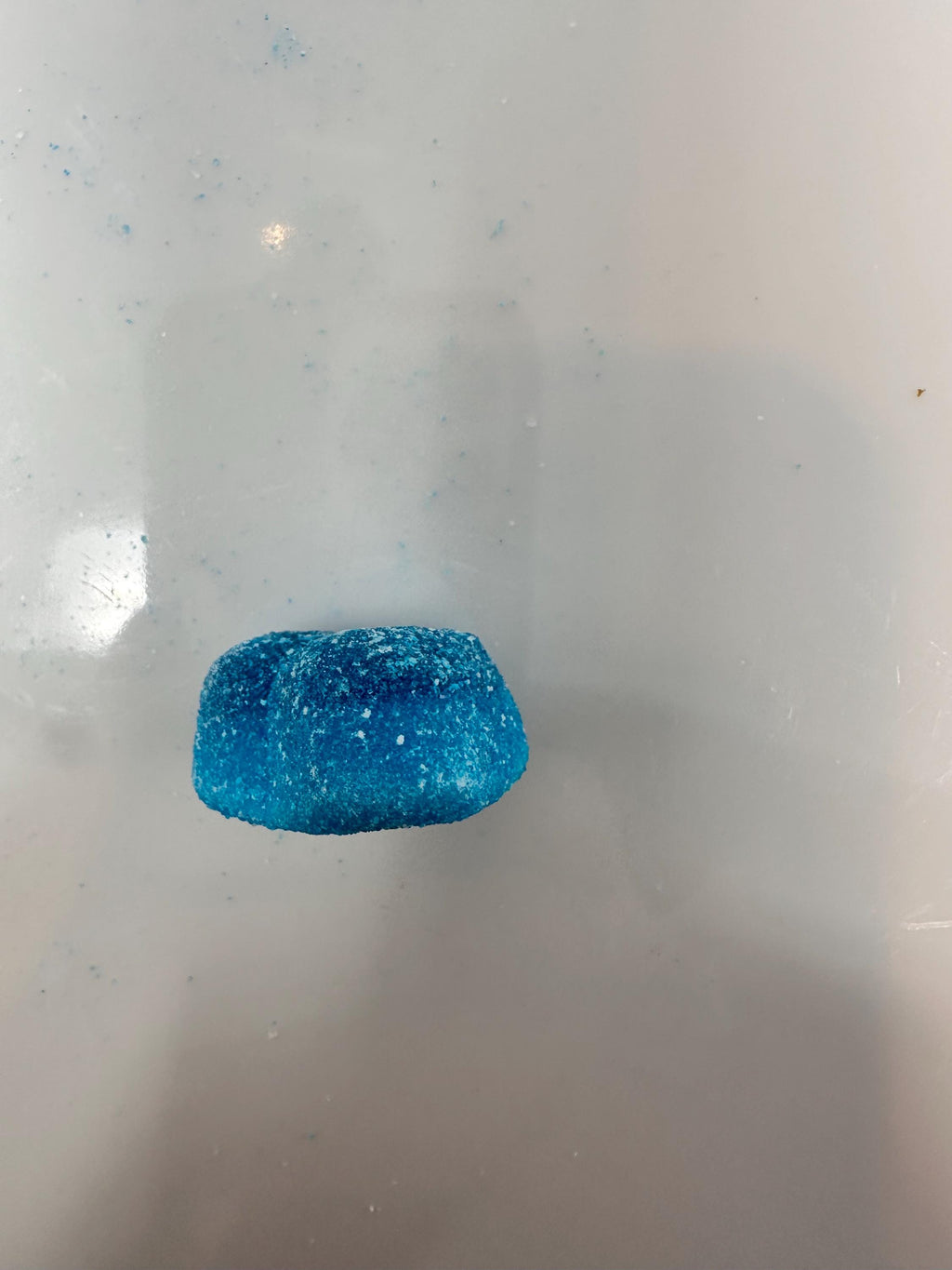 Swedish Blue Raspberry Gummy Hearts: Tart Sugar Candy