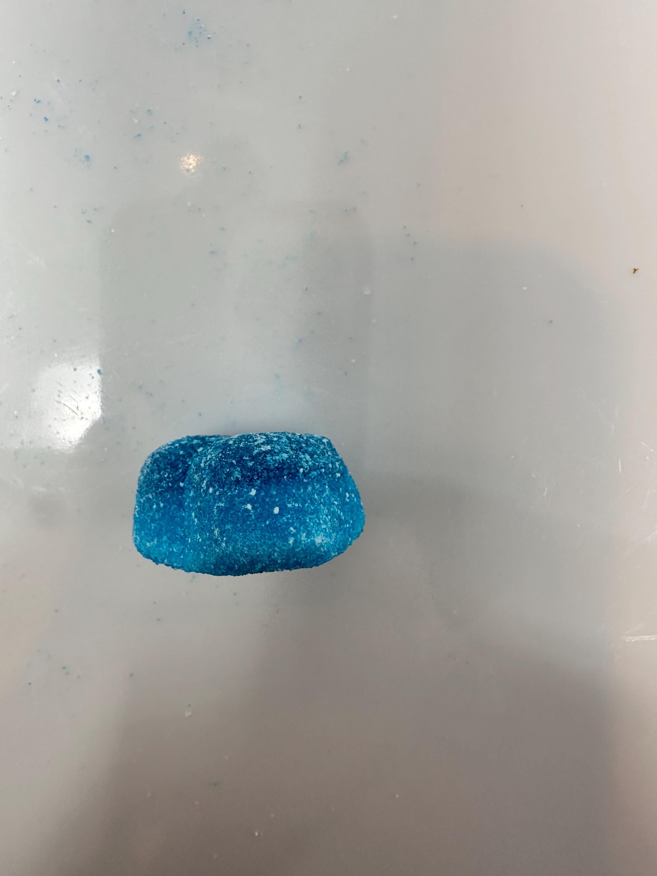 Swedish Blue Raspberry Gummy Hearts: Tart Sugar Candy