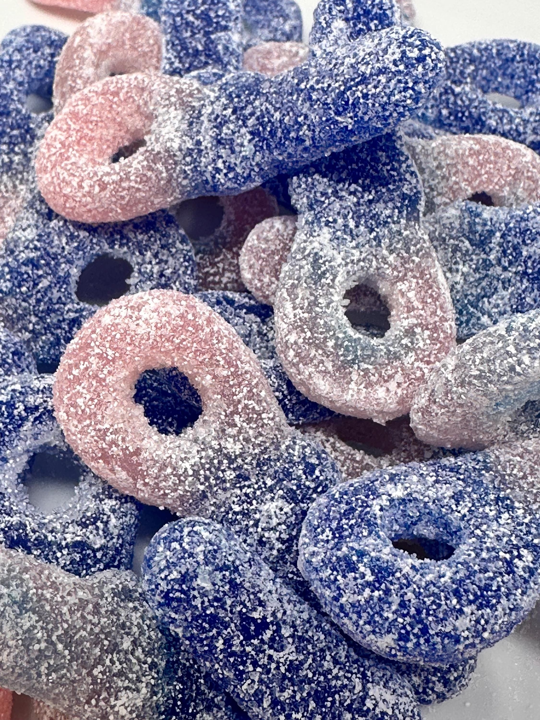 Swedish Sour Bubblegum Dummies: Fizzy Pacifier Gummies
