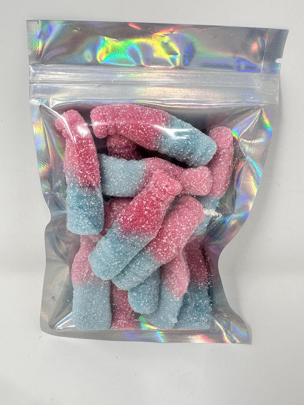 Swedish Bubblegum Fizzypop Bottles: Sour Fizzy Candy