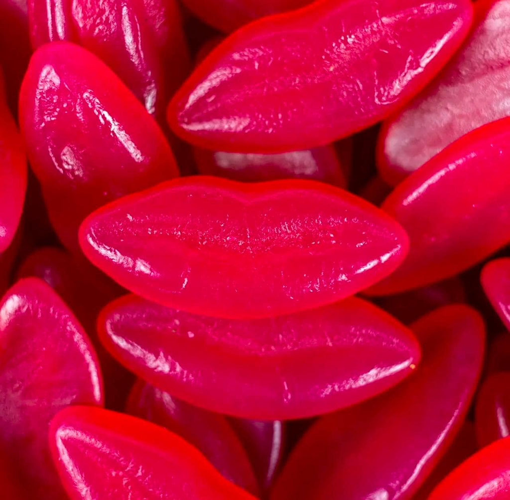 Swedish Strawberry Jelly Lips: Sweet Gummy Candy