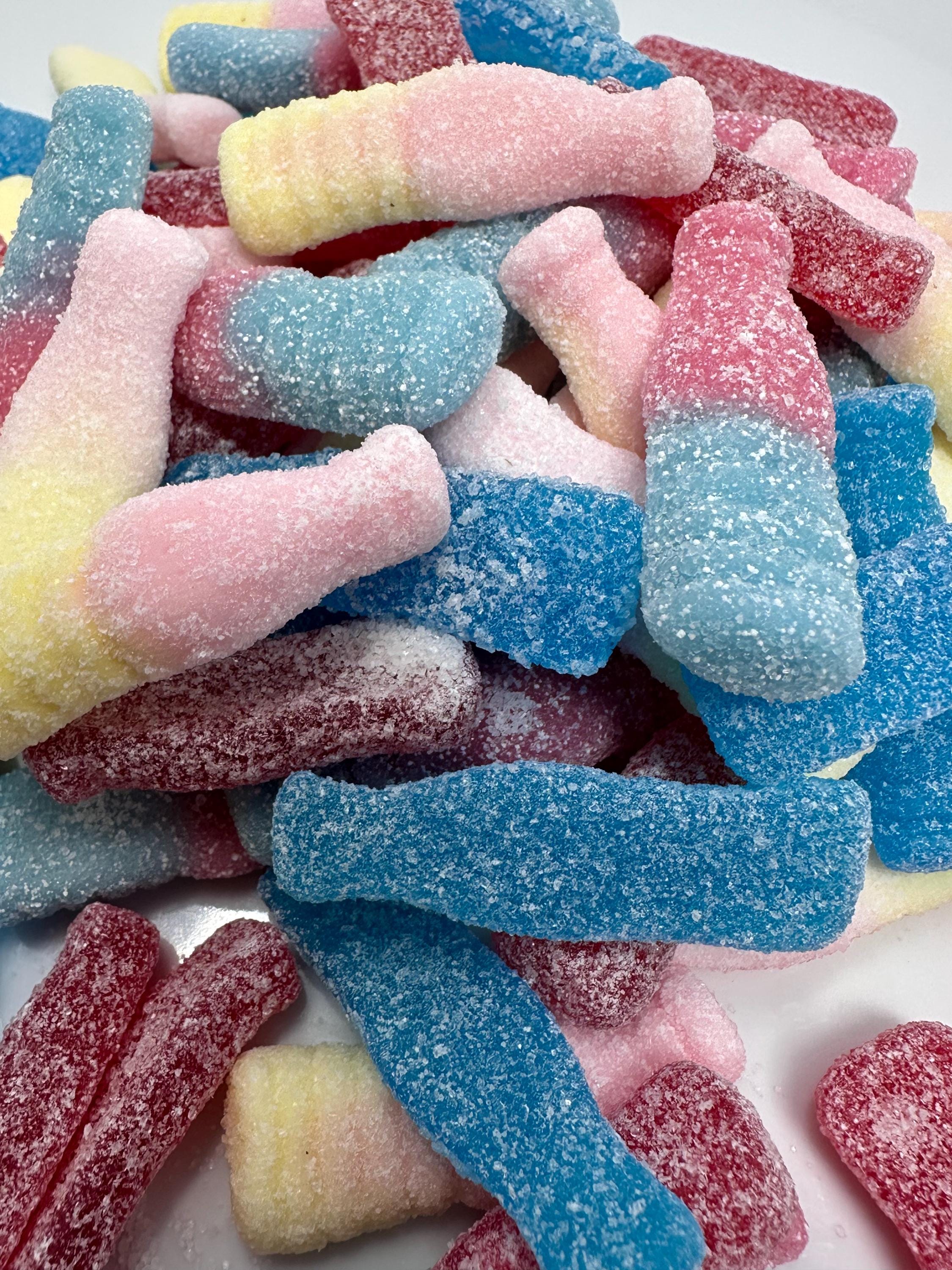 Swedish Fizzypop  Mix: Sour Gummies, Soda Bottle Shapes