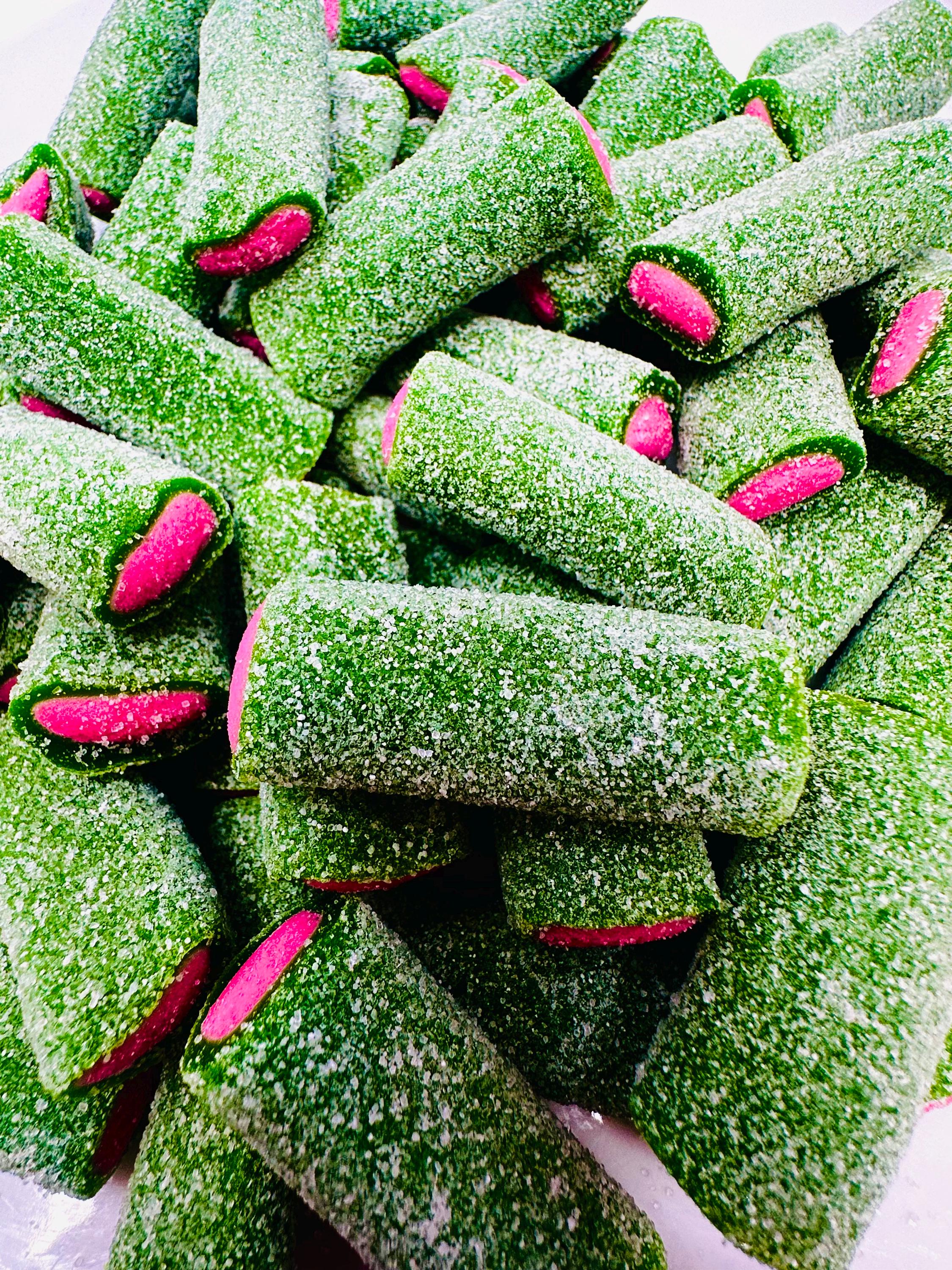 Sour Watermelon Licorice Tubes: Tangy Candy Treat
