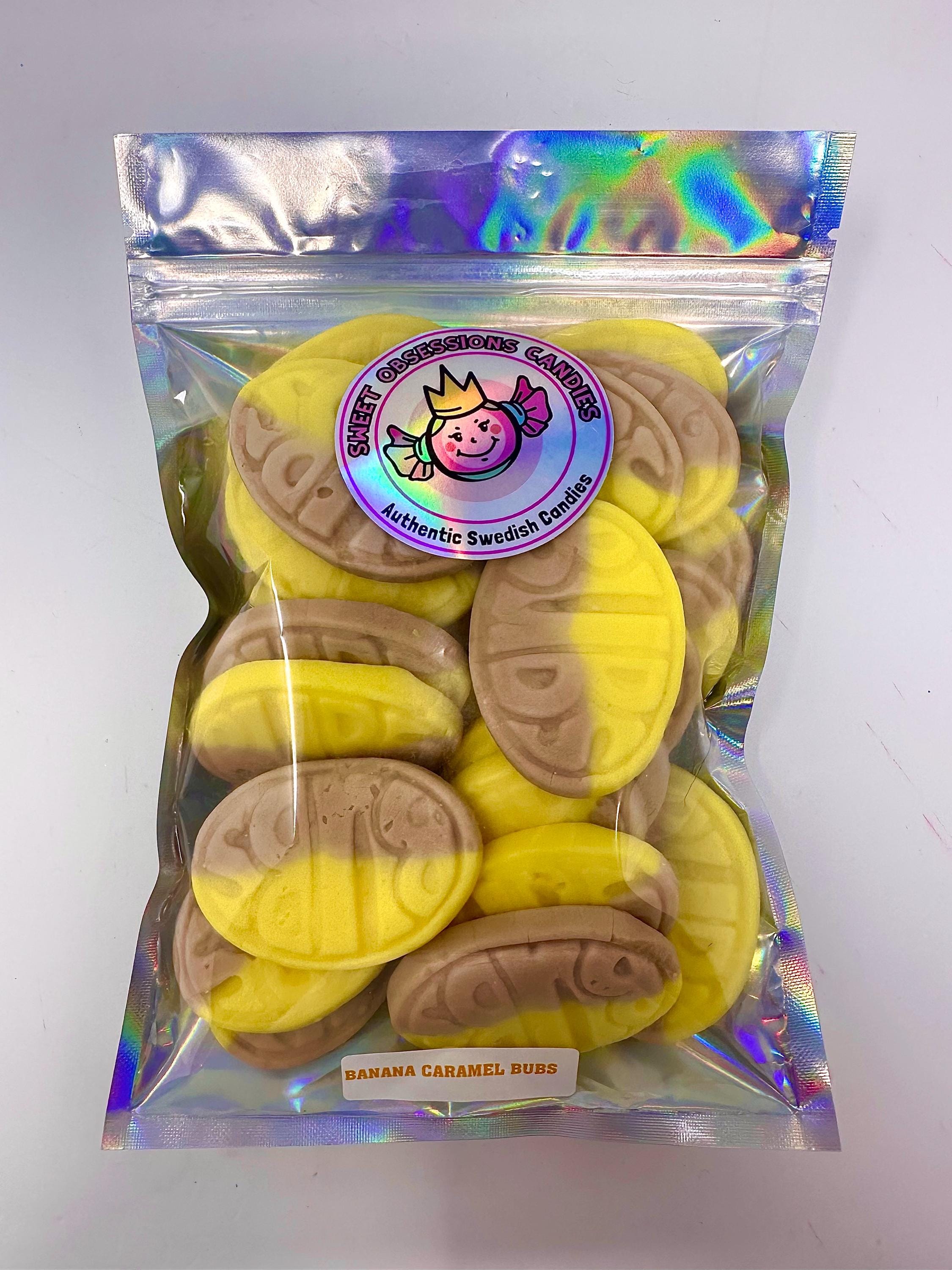 Bubs Swedish Candy: Banana Caramel Vegan Gummy Candy