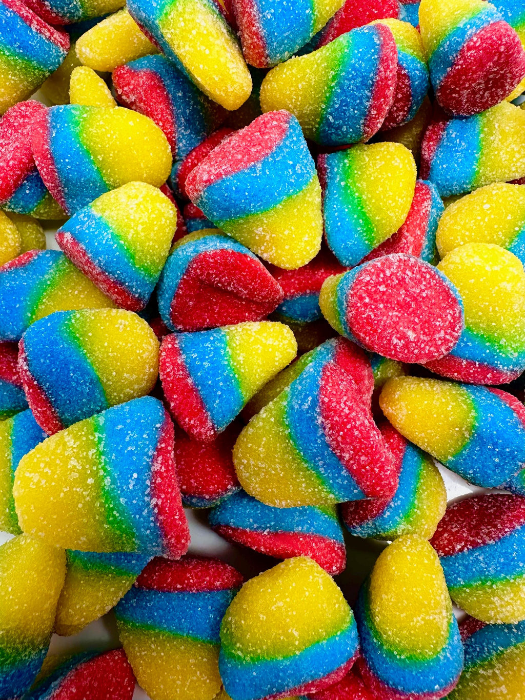Swedish Tropical Gummy Drops: Sugared Fruit Candy