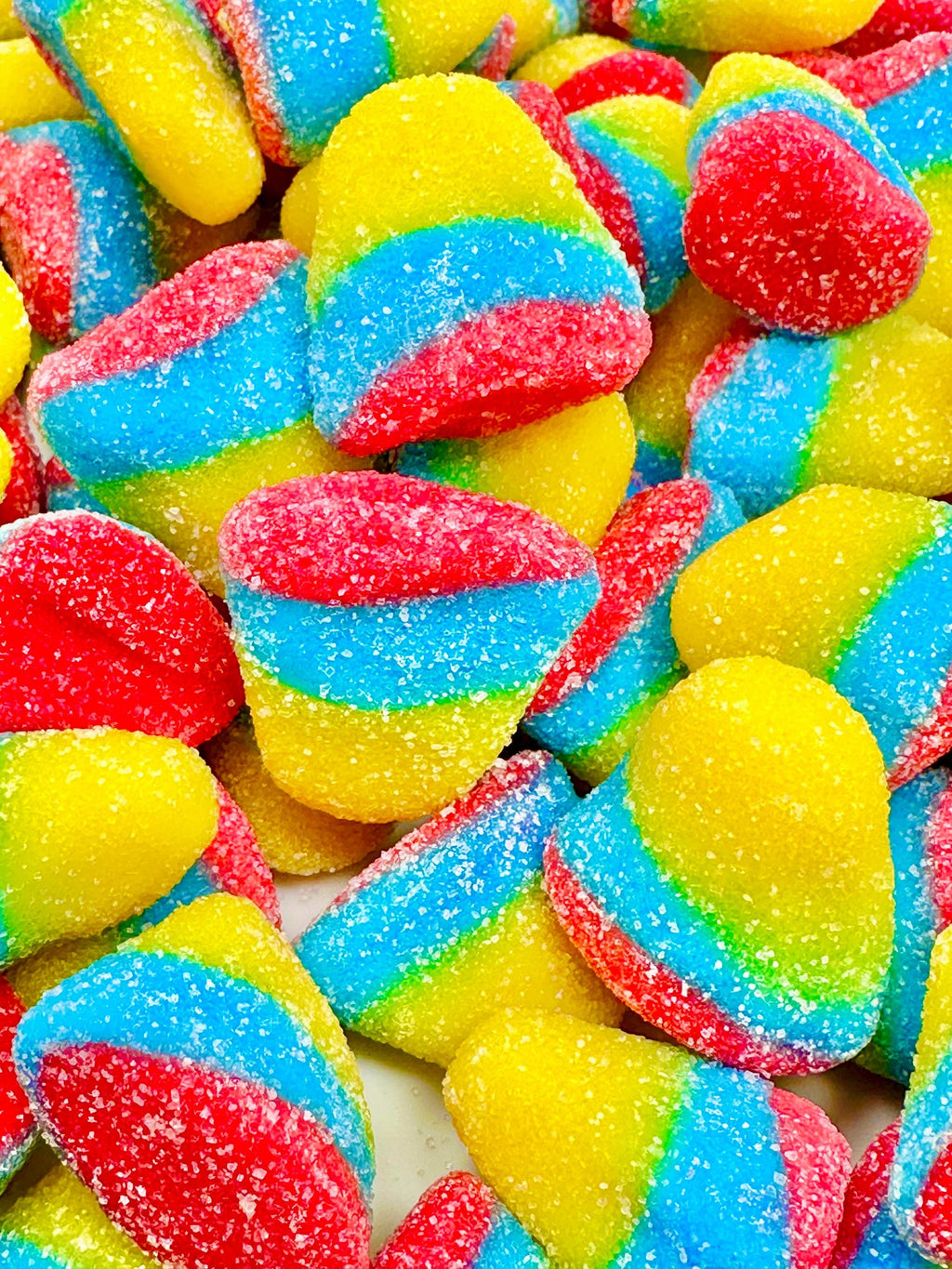 Swedish Tropical Gummy Drops: Sugared Fruit Candy