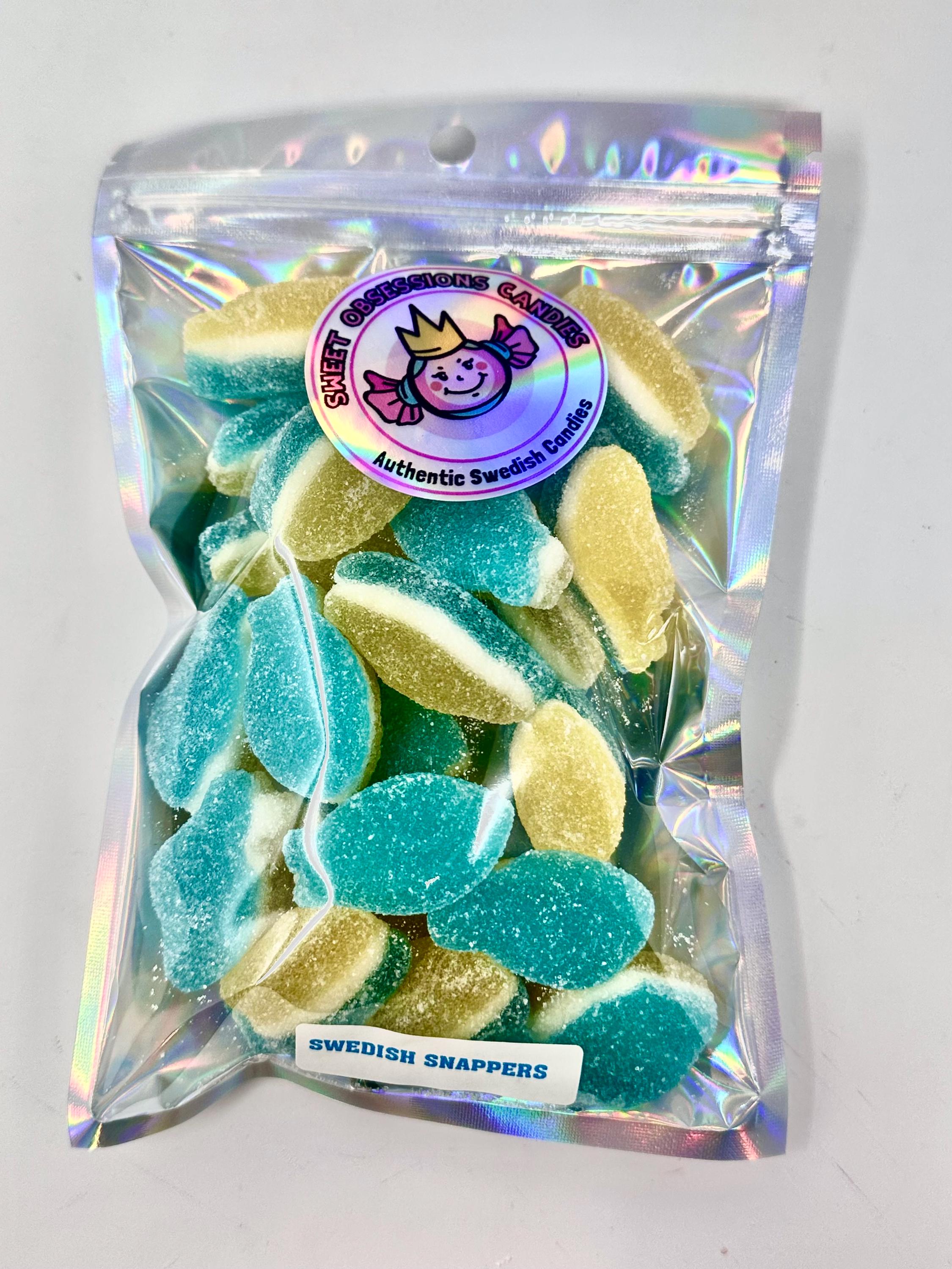 Swedish Snappers Gummy Fish: Blueberry Lemonade Gummy