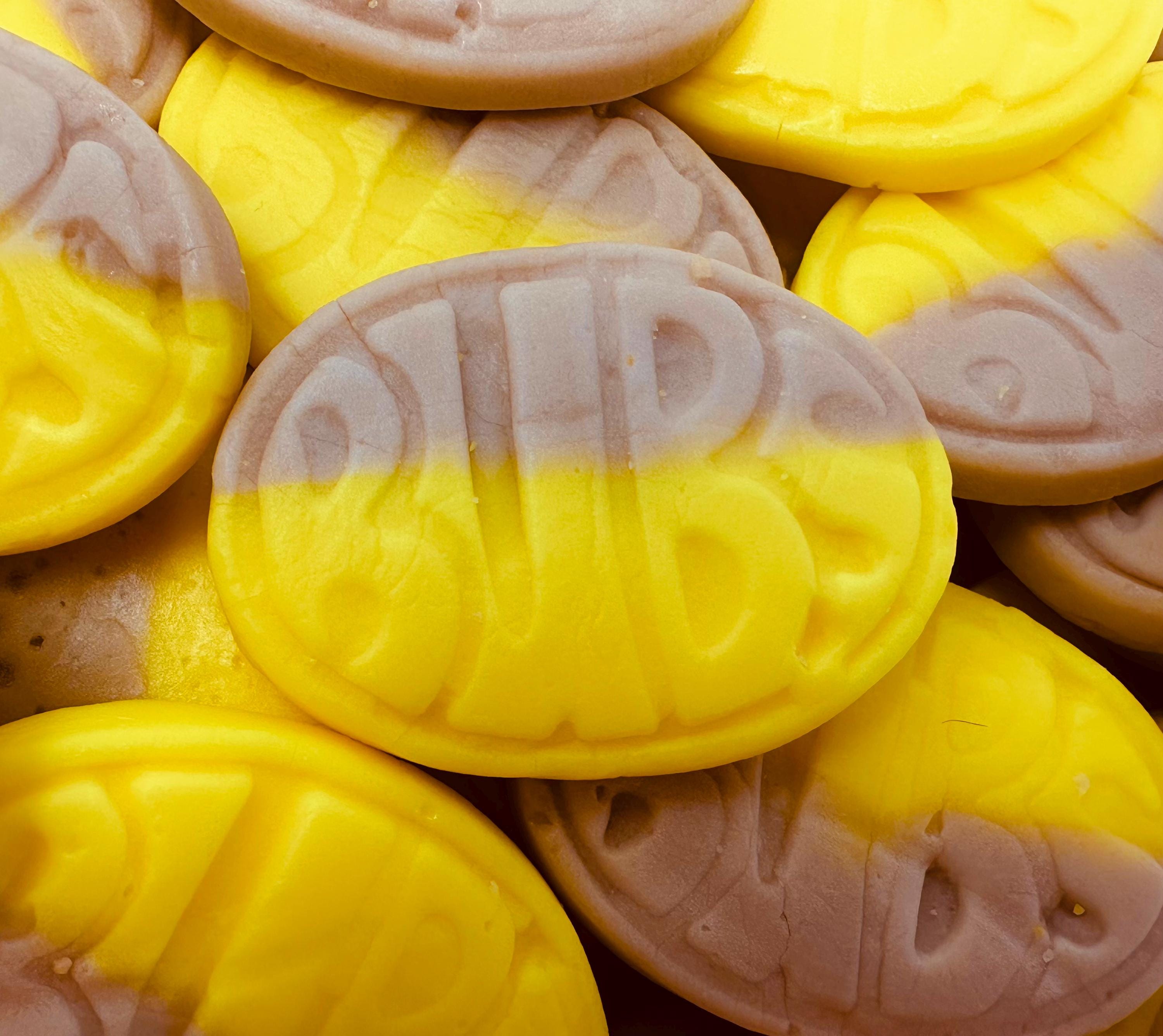 Bubs Swedish Candy: Banana Caramel Vegan Gummy Candy
