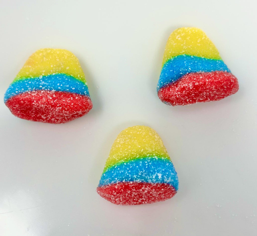 Swedish Tropical Gummy Drops: Sugared Fruit Candy