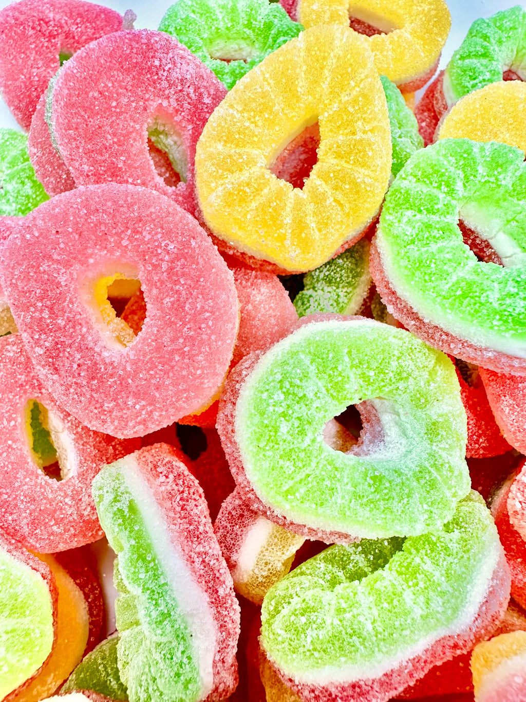 Tropical Gummy Loops: Cherry Limeade & Strawberry Pineapple