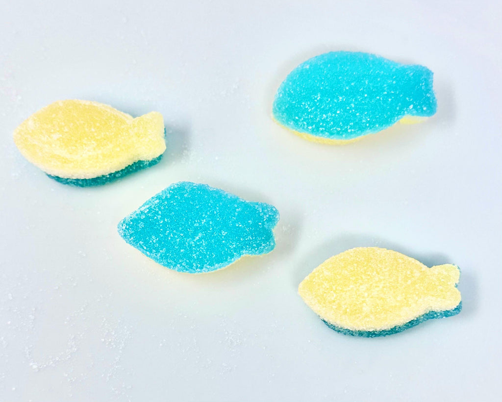 Swedish Snappers Gummy Fish: Blueberry Lemonade Gummy