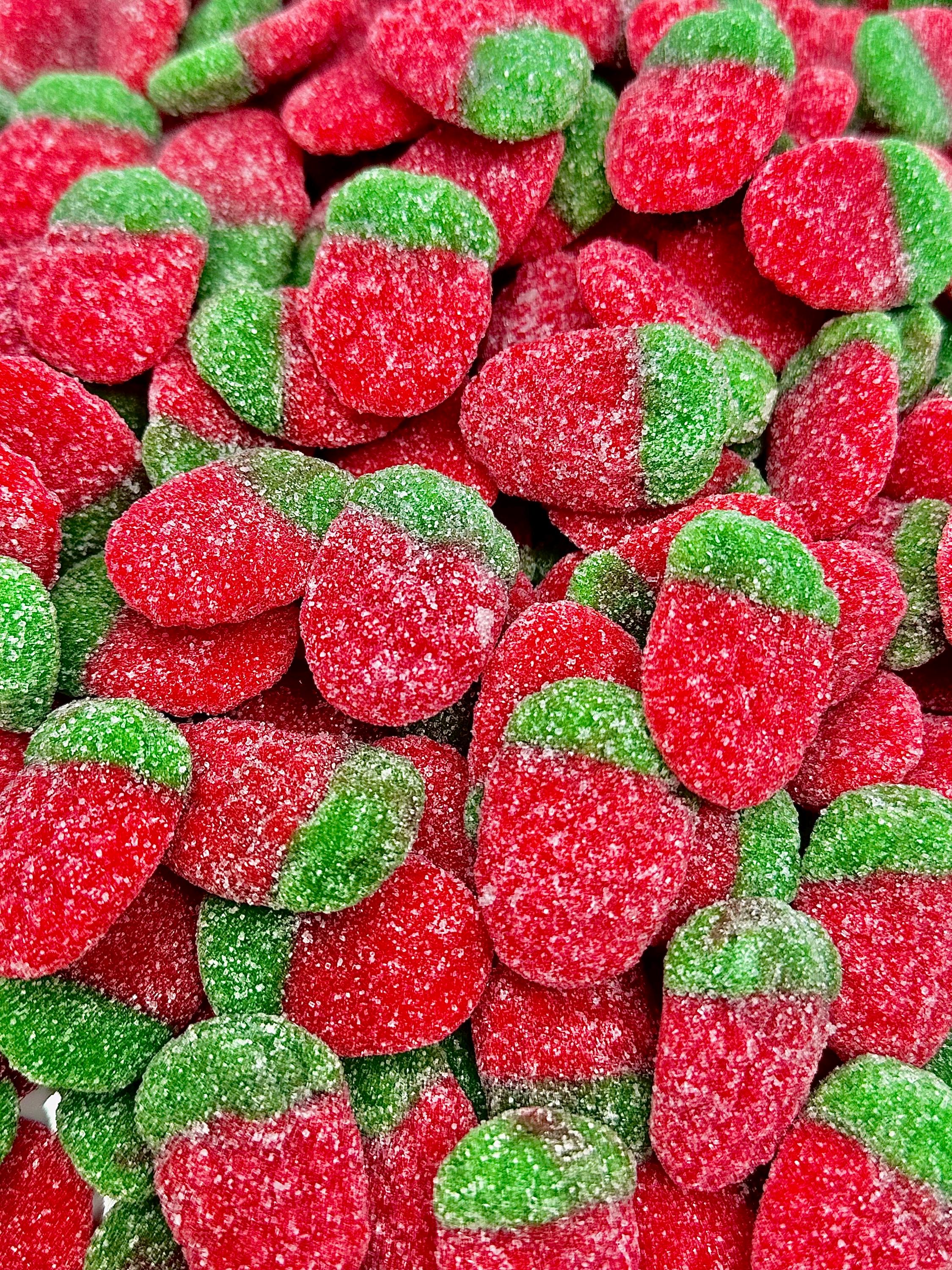 Sour Wild Strawberries, Strawberry Gummy, Swedish Candy, Custom Candy