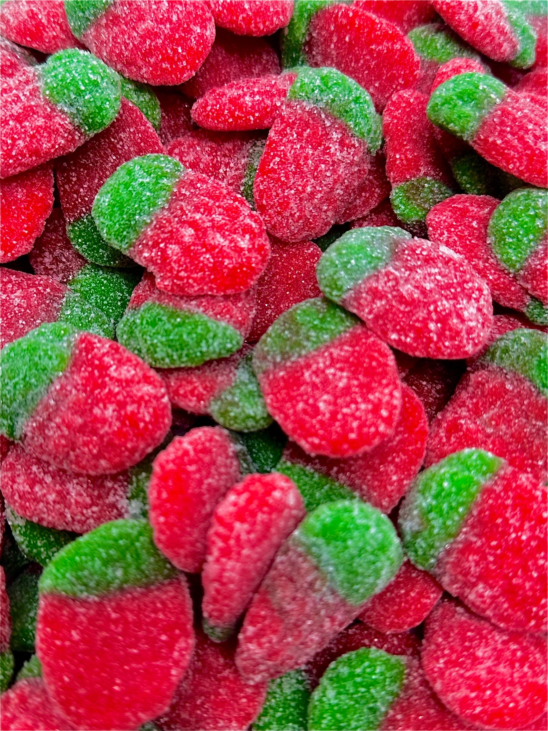 Sour Wild Strawberries, Strawberry Gummy, Swedish Candy, Custom Candy