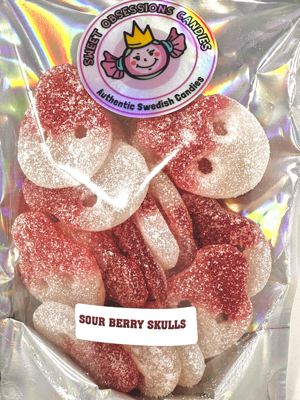 Sour Berry Skull Gummies: Swedish Candy Treat