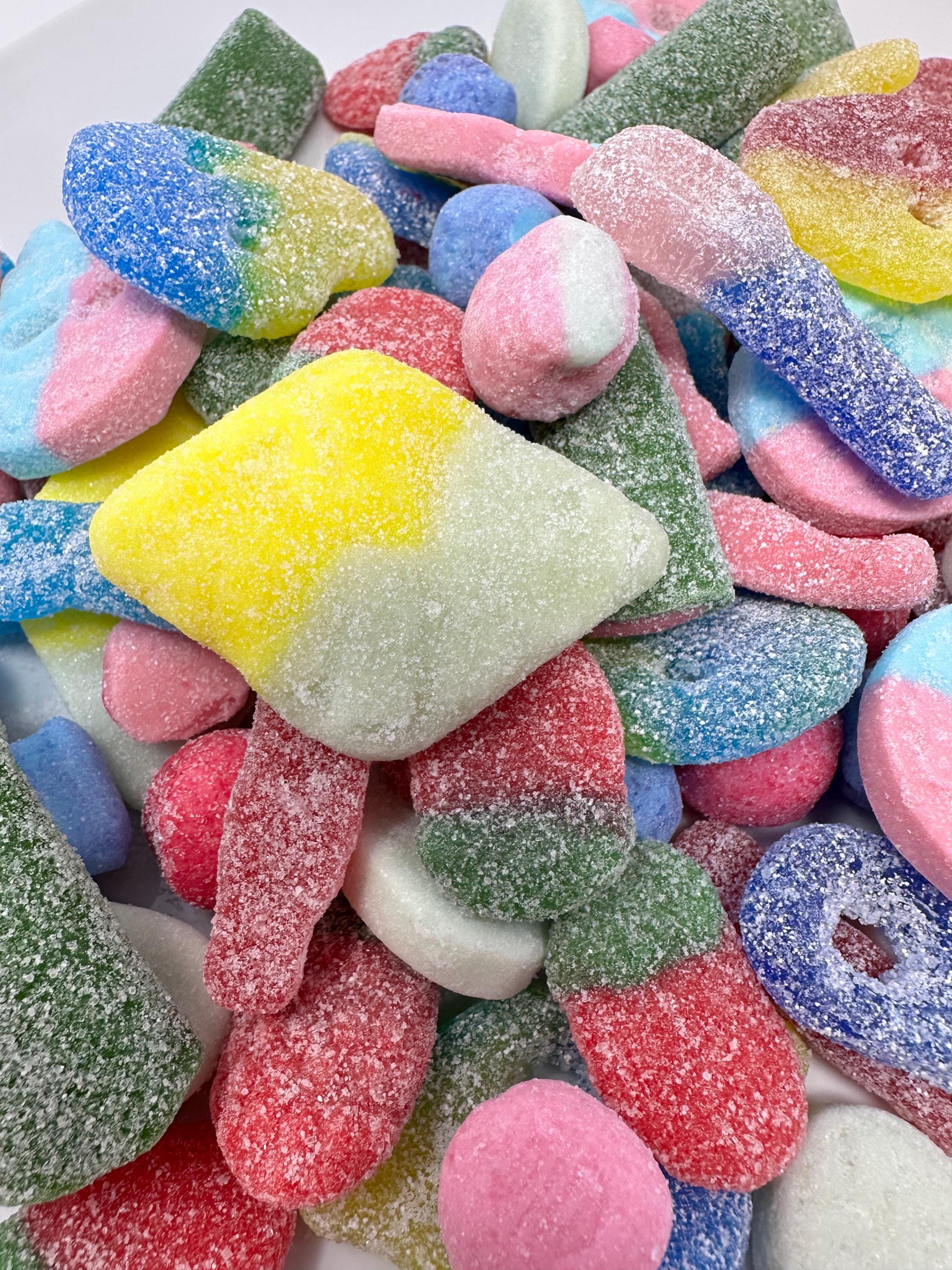 Sweet Obsessions SOUR Mix: Our most popular sour swedish candies, including Bubs and Skullys!