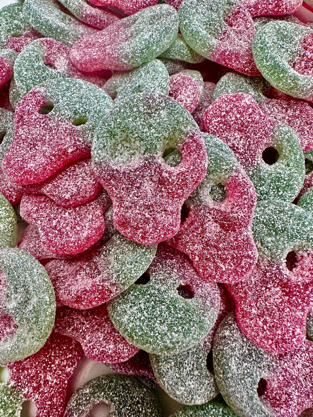 Vegan Sour Watermelon Skull Gummies - Swedish Candy