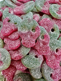 Vegan Sour Watermelon Skull Gummies - Swedish Candy