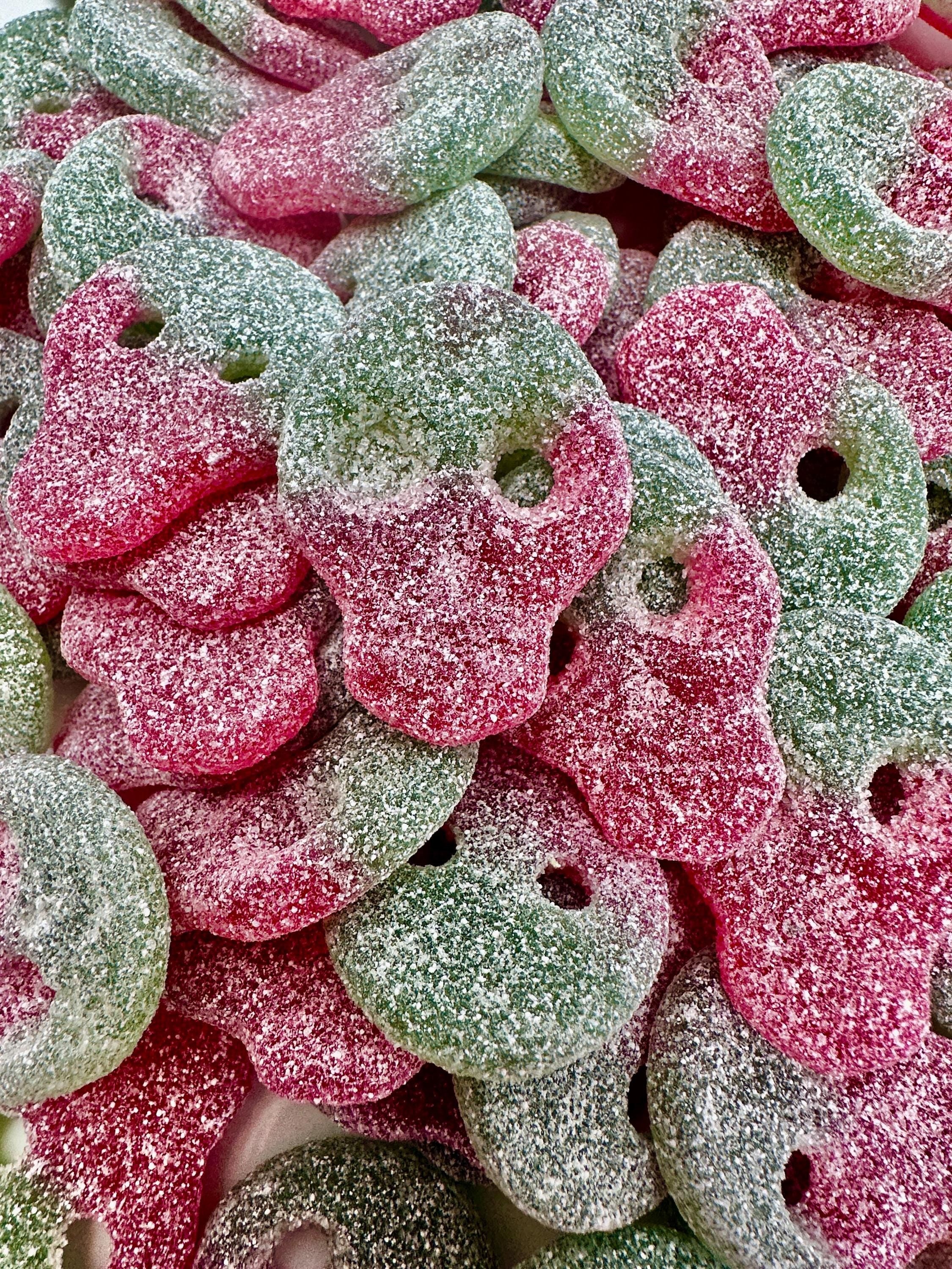 Vegan Sour Watermelon Skull Gummies - Swedish Candy