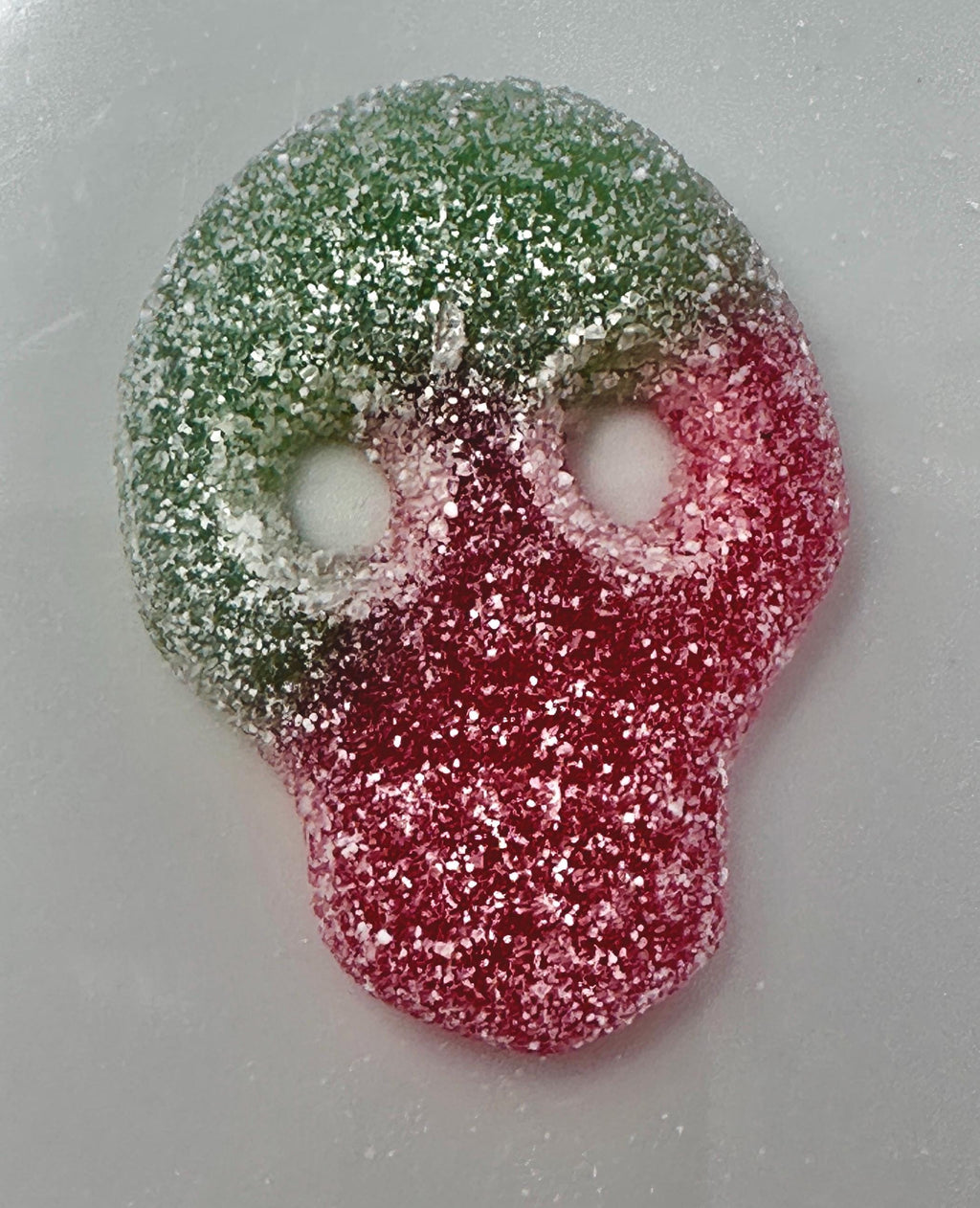 Vegan Sour Watermelon Skull Gummies - Swedish Candy