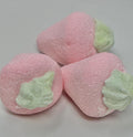 Jumbo Strawberry Marshmallows: Sugar-Coated Candy