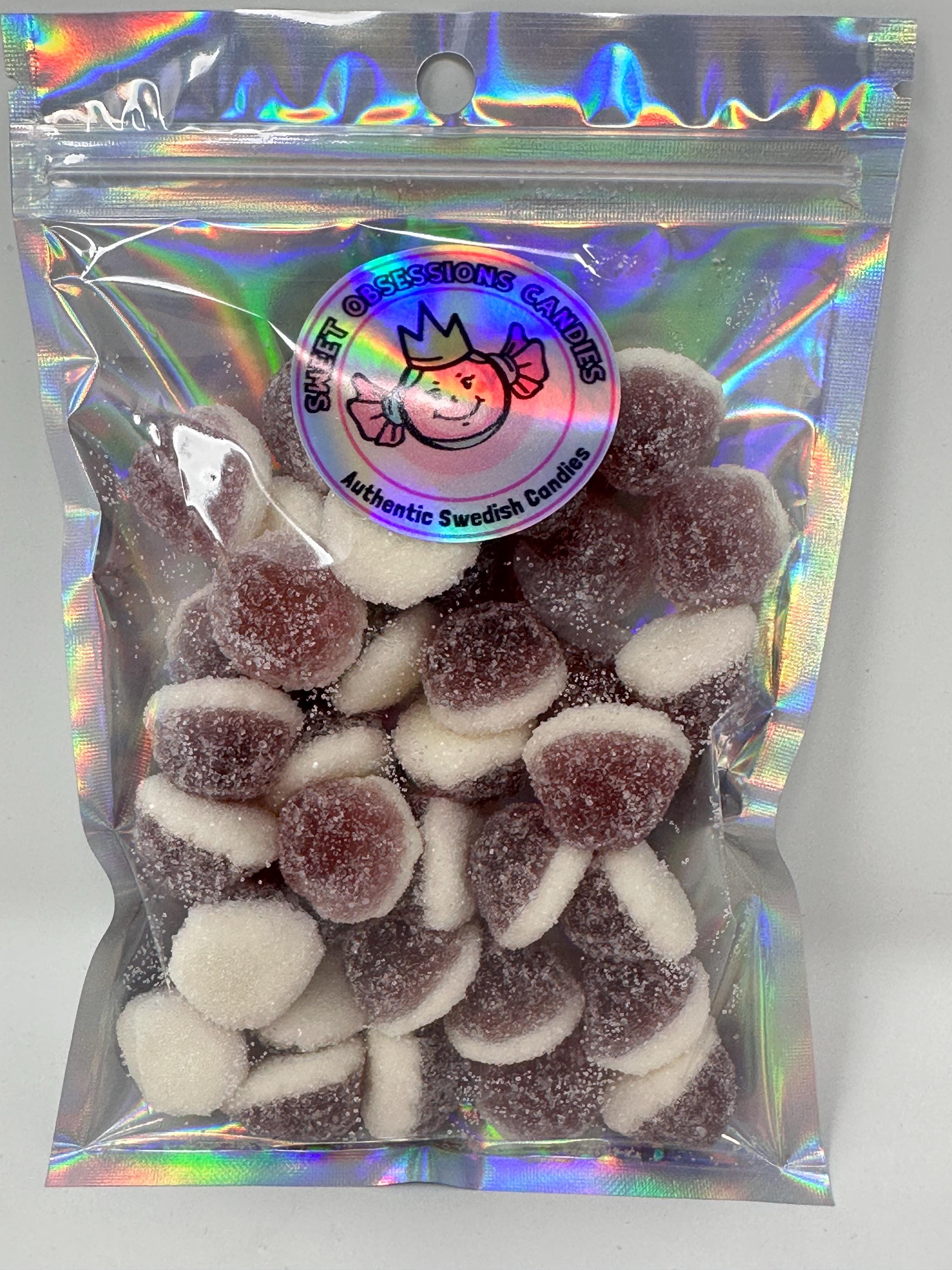 Blackcurrant Vanilla Gummy Drops: Swedish Gluten-Free Candy