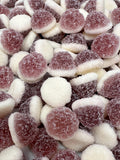 Blackcurrant Vanilla Gummy Drops: Swedish Gluten-Free Candy
