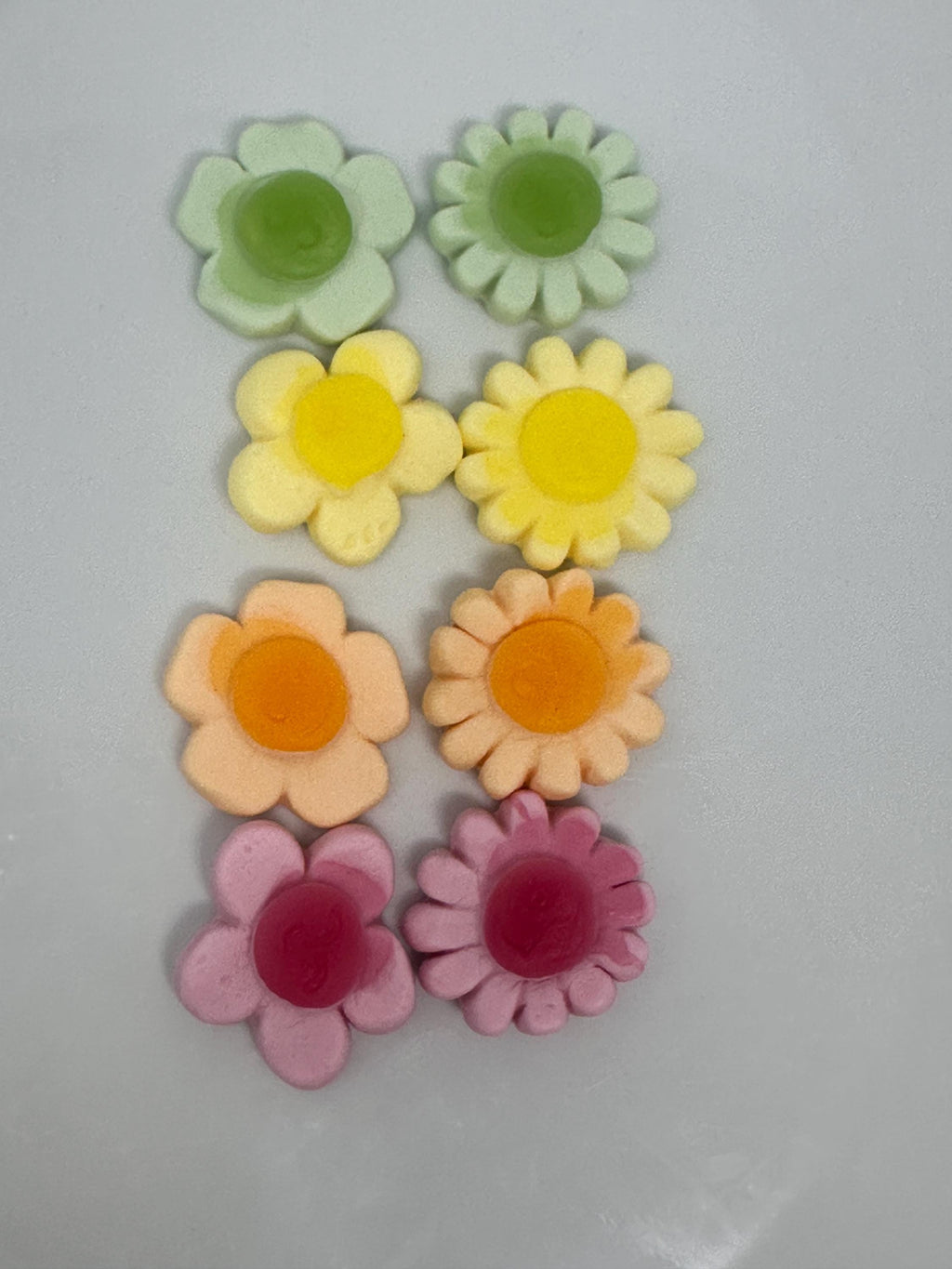 Swedish Fruit Flavored Gummi Flowers: Marshmallow Candy Treats