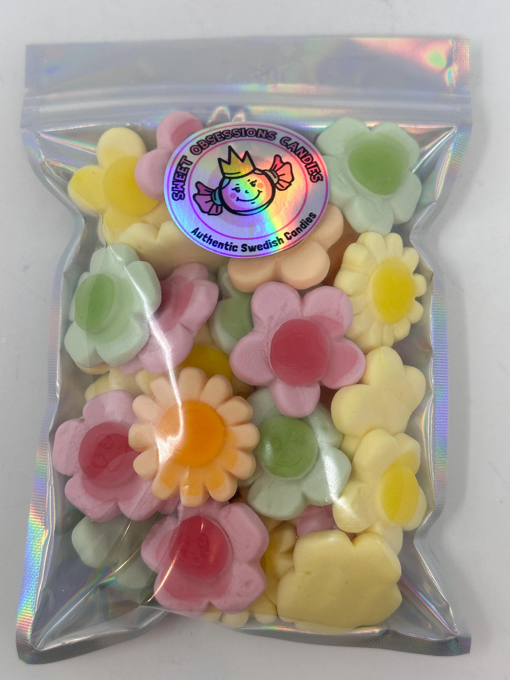 Swedish Fruit Flavored Gummi Flowers: Marshmallow Candy Treats