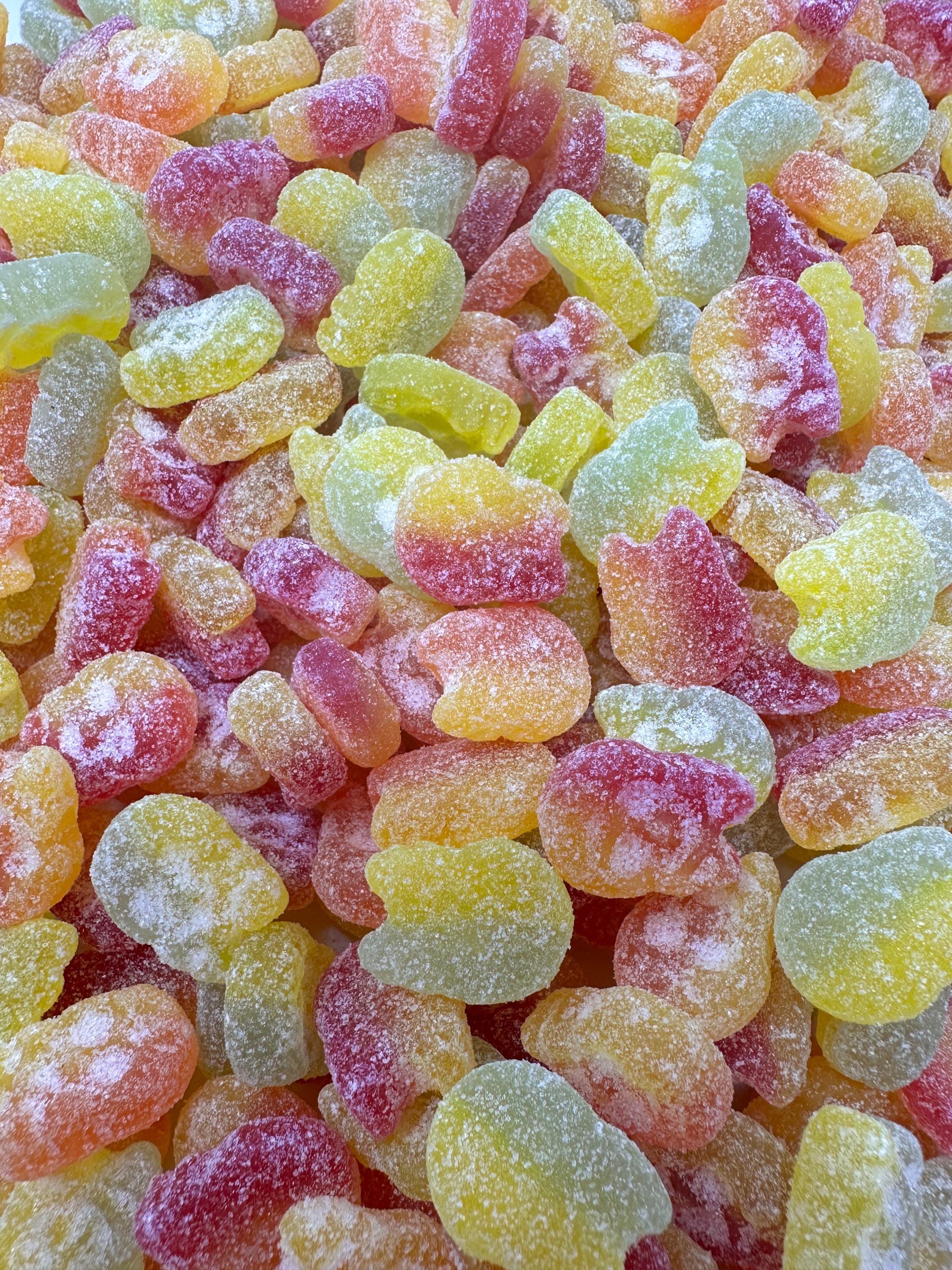 Bubs Mini Skulls Mixed Swedish Candy Vegan Gummy Candy