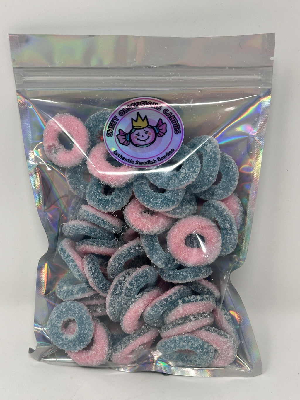 Sour Fizzy Rings Swedish Candy Gummy Candy