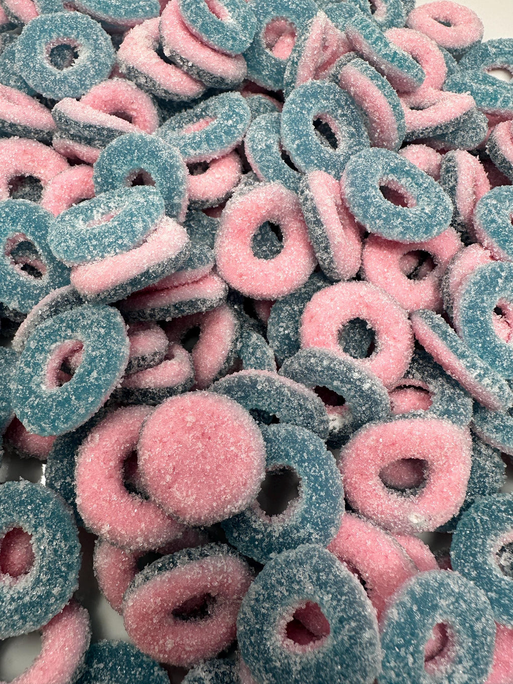 Sour Fizzy Rings Swedish Candy Gummy Candy