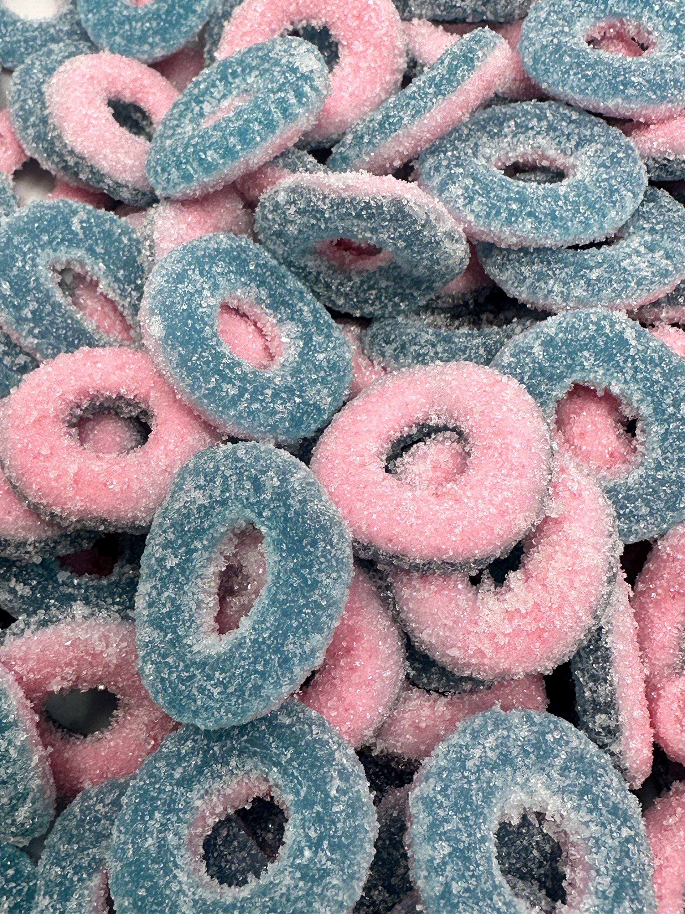 Sour Fizzy Rings Swedish Candy Gummy Candy