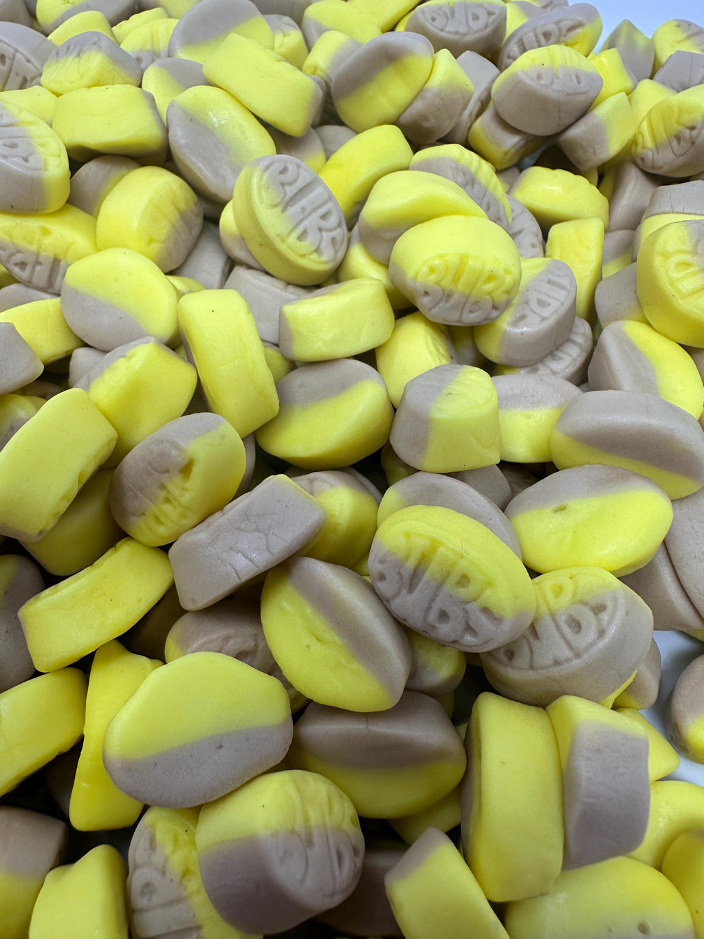 Bubs Mini Banana Toffee Oval Swedish Candy Vegan Gummy Candy