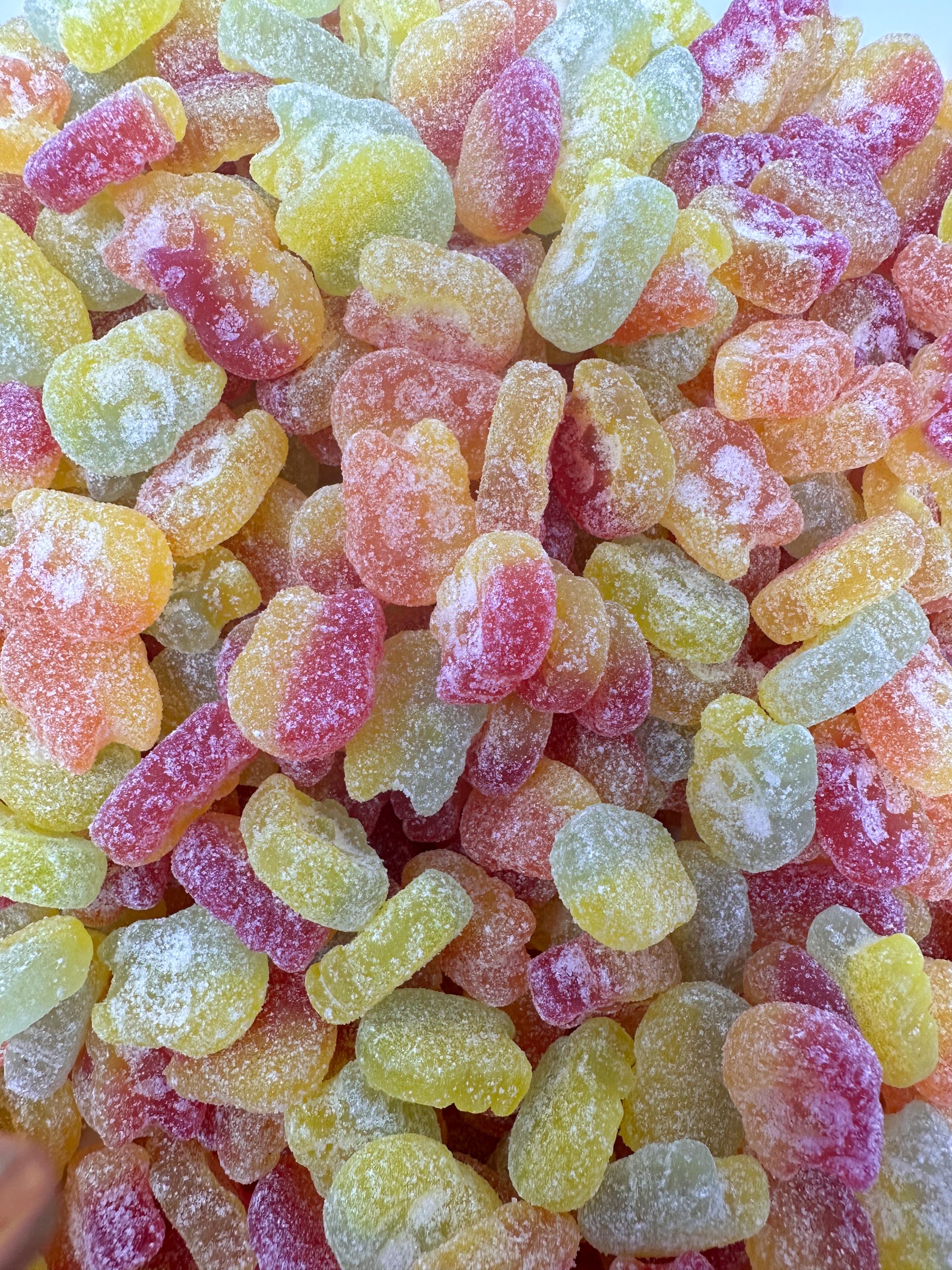 Bubs Mini Skulls Mixed Swedish Candy Vegan Gummy Candy
