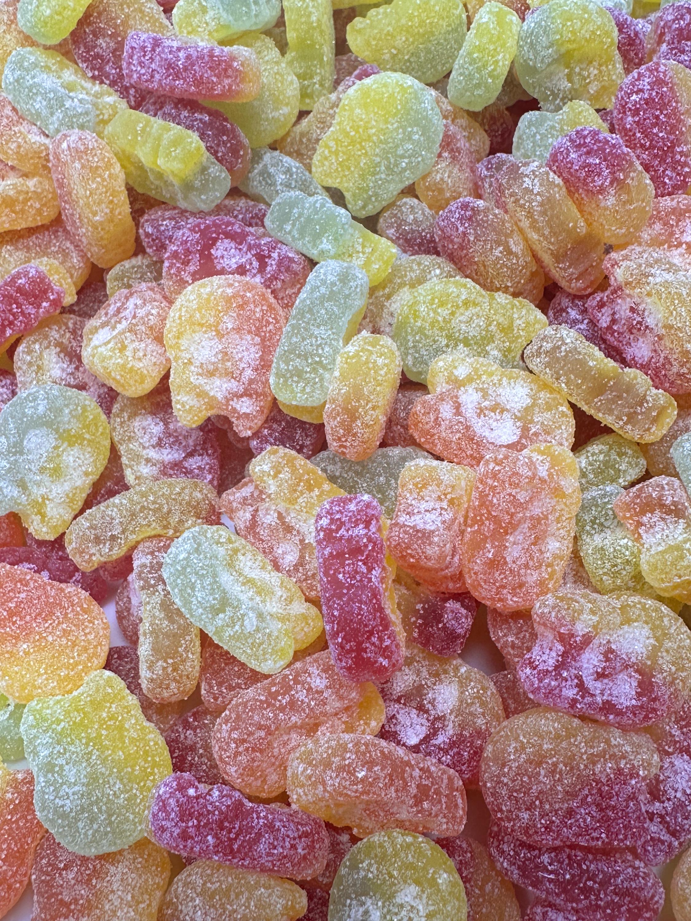 Bubs Mini Skulls Mixed Swedish Candy Vegan Gummy Candy