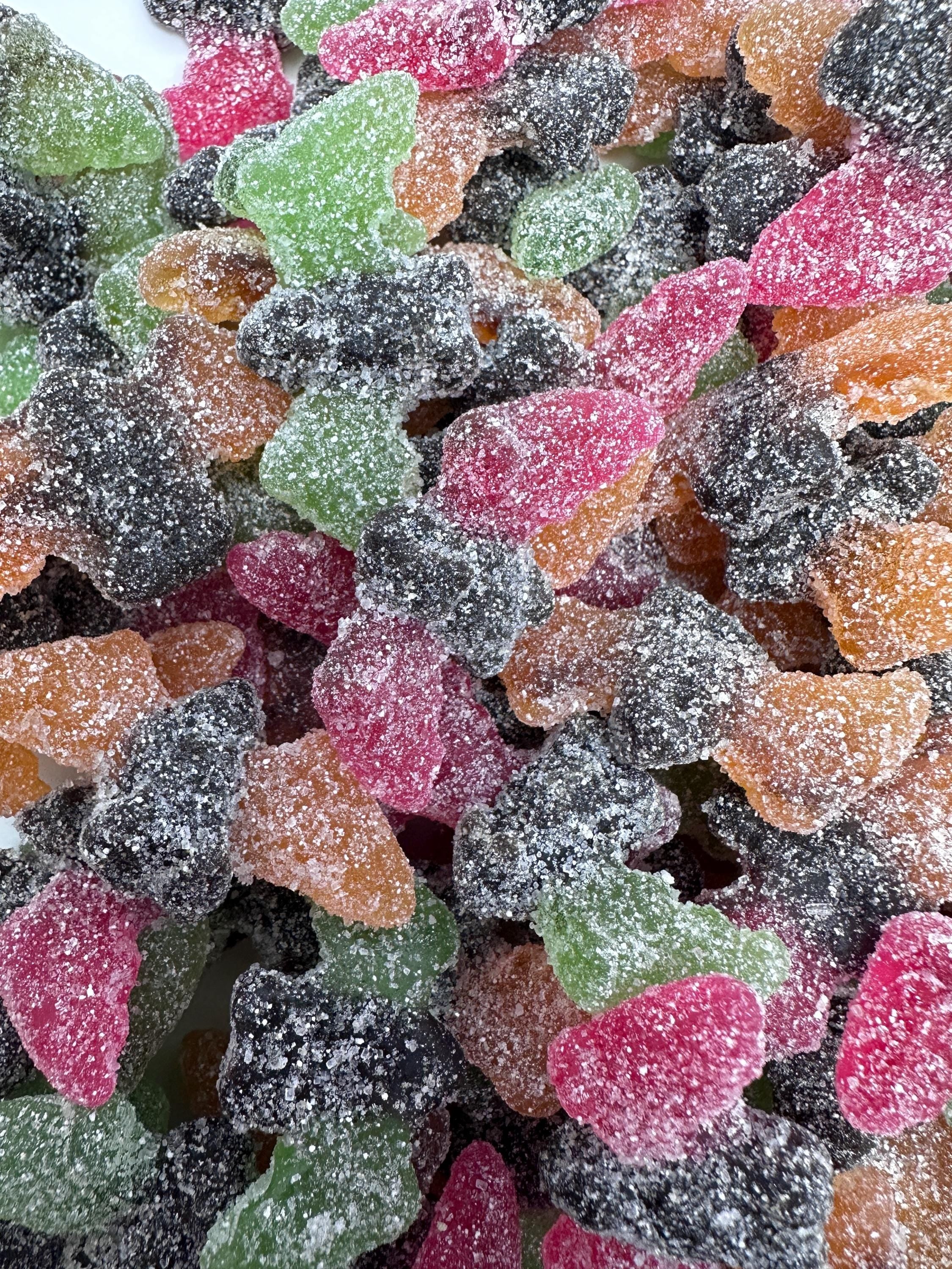 Swedish Sour Vampire Bats – Fruity Black Licorice - LIMITED TIME ONLY
